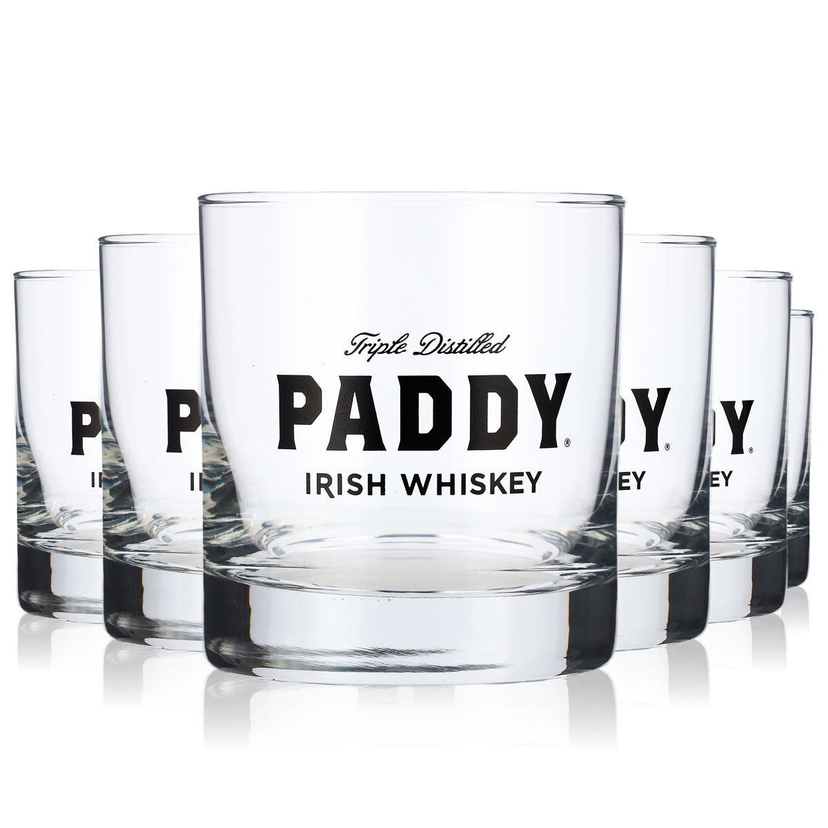 6 bicchieri da whisky Paddy Whiskey Bicchieri da whisky Bicchieri 0,3 l Tumbler/Tazza