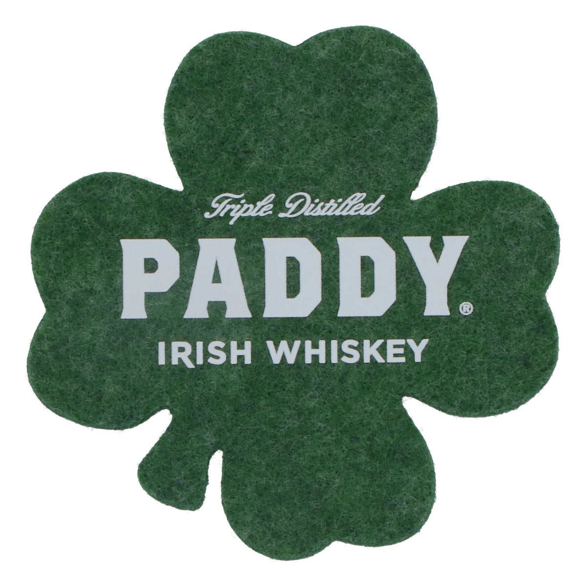 6x sottobicchieri Paddy Whisky Sottobicchieri in feltro a forma di trifoglio Verde – Vista 3