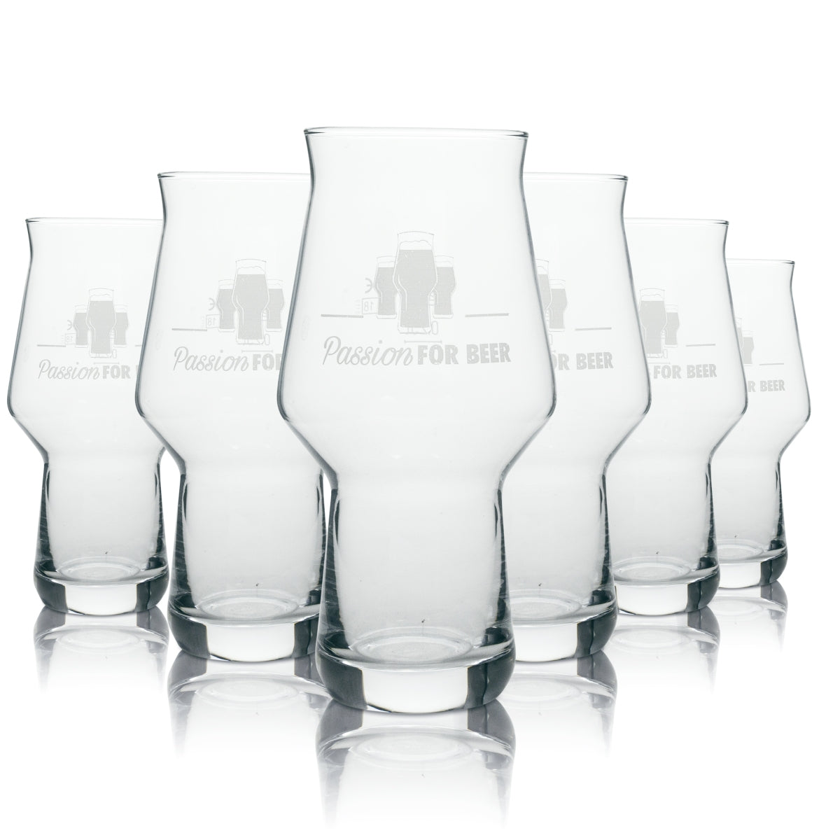 6x Passion for Beer Bicchiere da birra Tumbler Craft Master one 300 ml rastal