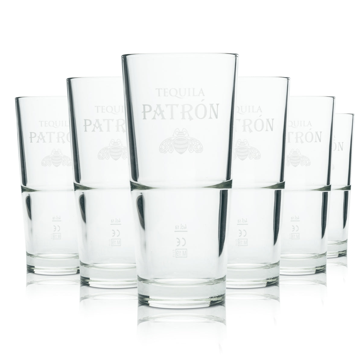 6 bicchieri da cocktail Longdrink in vetro 0,3 l impilabili Gastro Longdrink Tequila