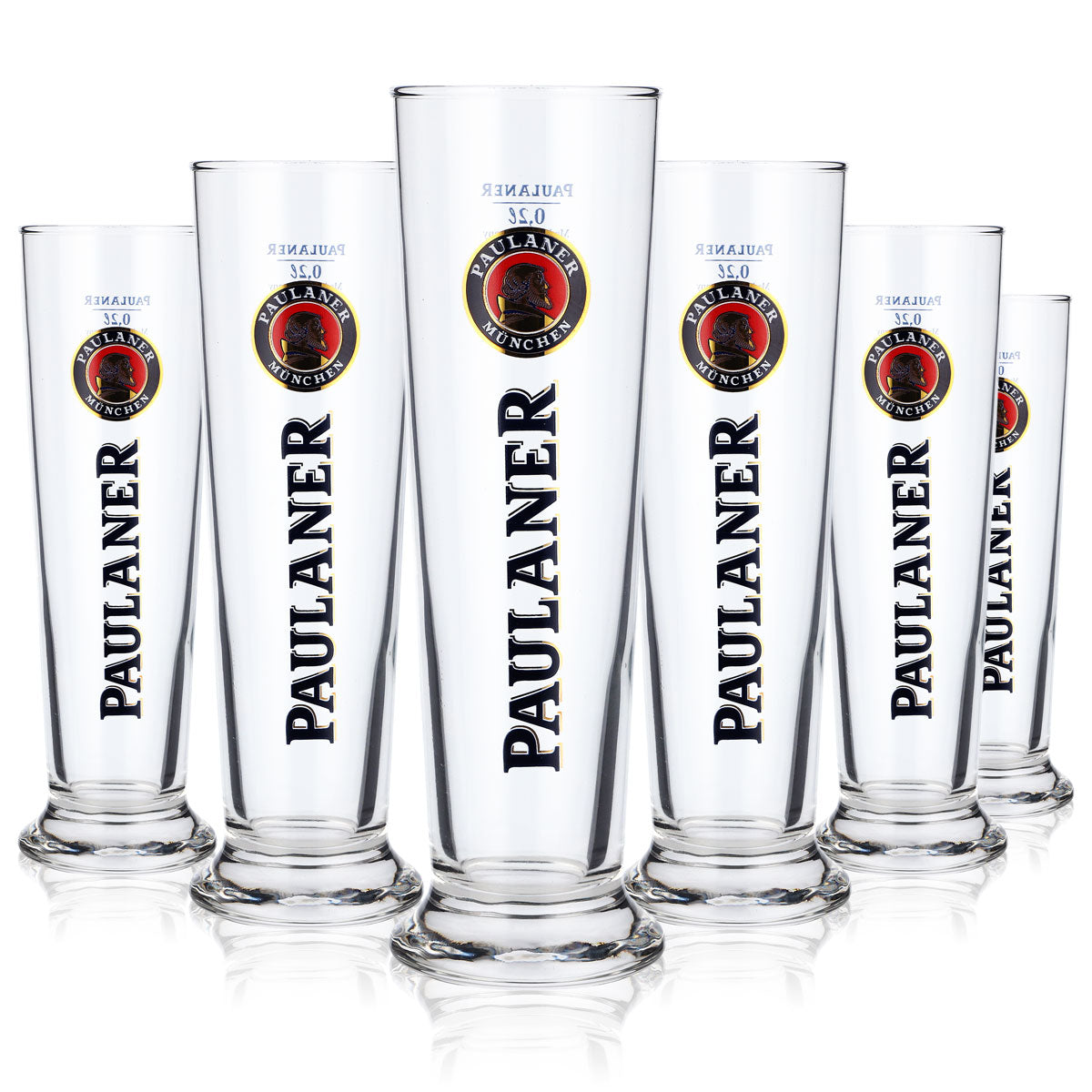 6 bicchieri da birra Paulaner Exclusive Bicchiere da birra bianca 0,2 l Rastal – Vista 5