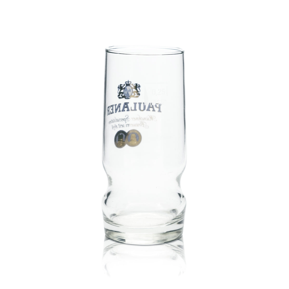 6 bicchieri Paulaner da 0,25 l, bicchieri da birra con bordo rialzato, birrificio bavarese, birra chiara – Vista 3