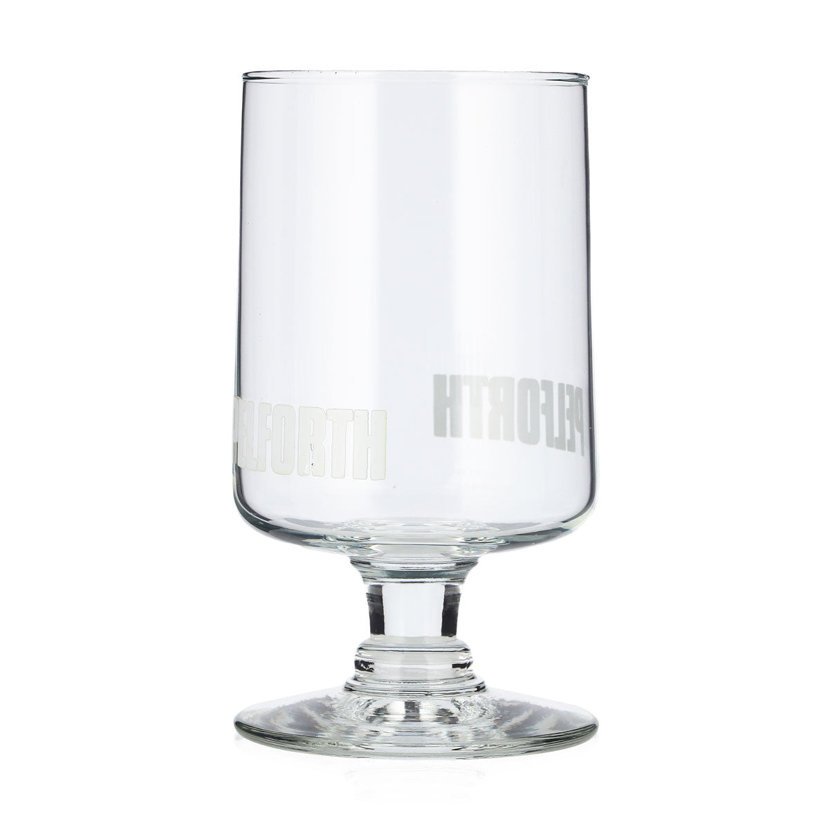 6 bicchieri da birra Pelforth da 0,34 l, a forma di coppa, con logo bianco – Vista 4