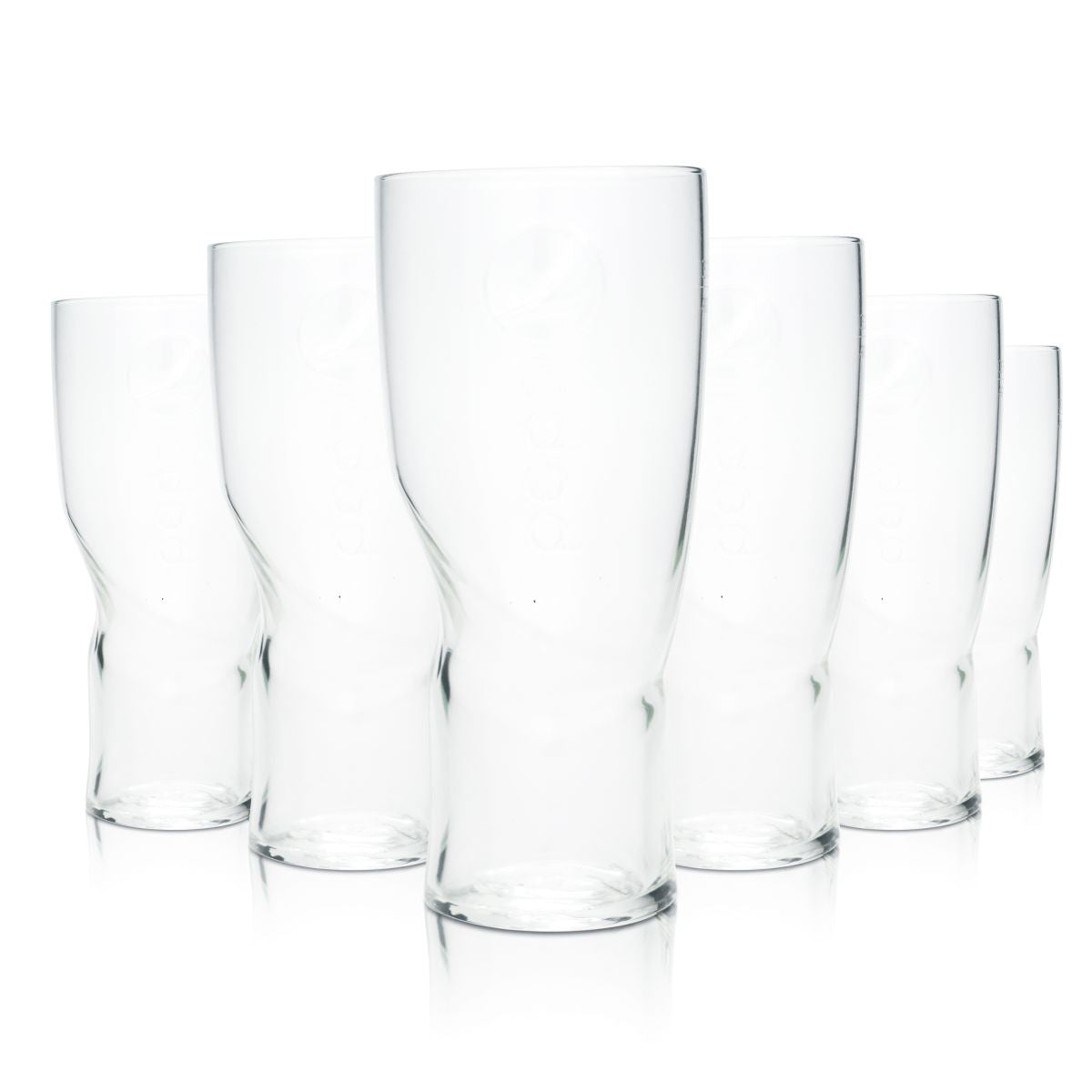 6 bicchieri Pepsi da 0,3 l con bordo rialzato Willibecher Cola Softdrink Limo