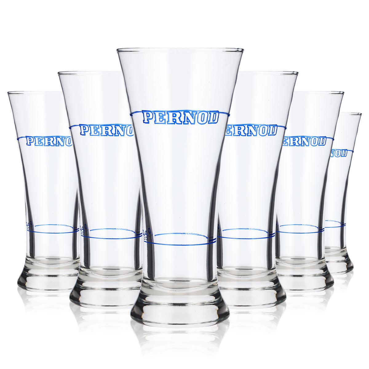 6 bicchieri da liquore Pernod da 0,2 l a forma di V (set da 6)
