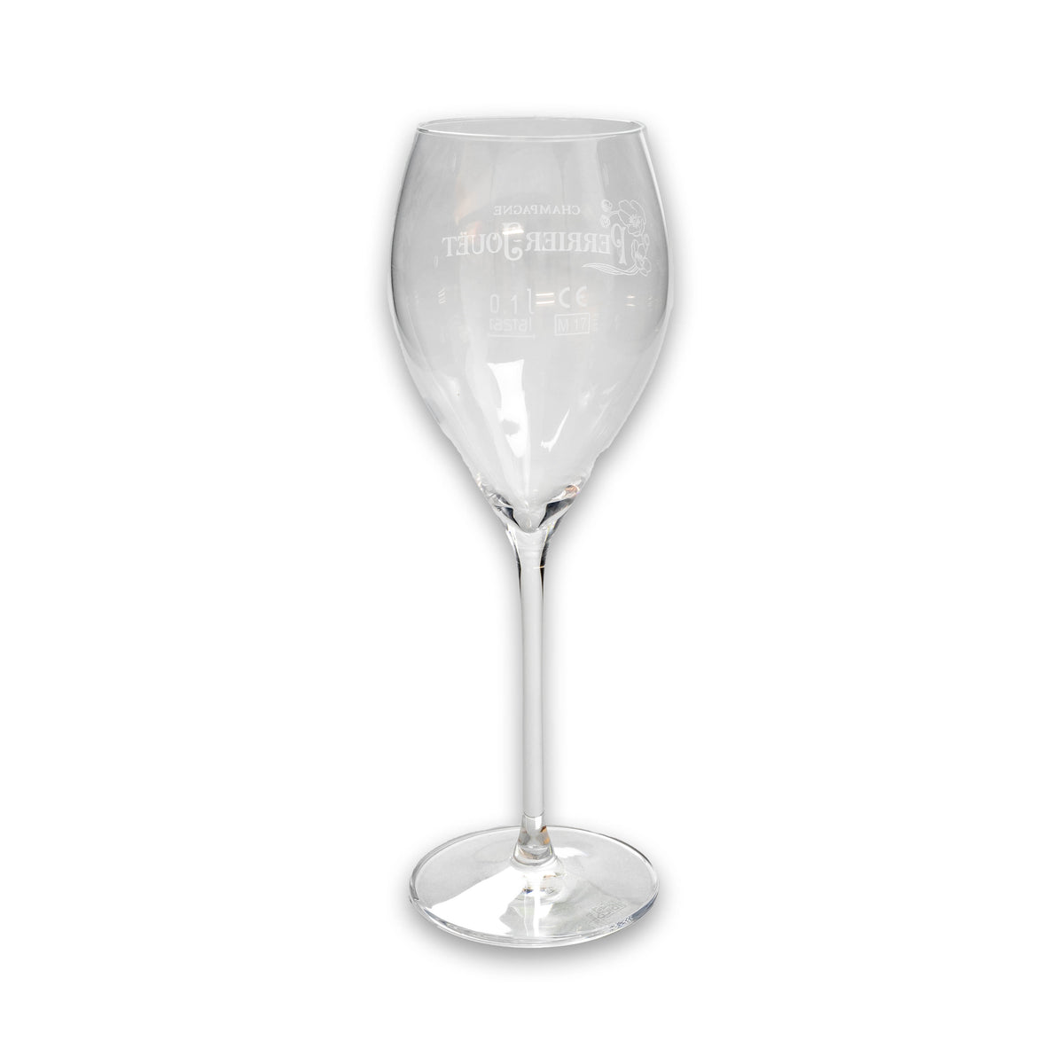 6 bicchieri da champagne Perrier Jouet con logo vintage – Vista 3