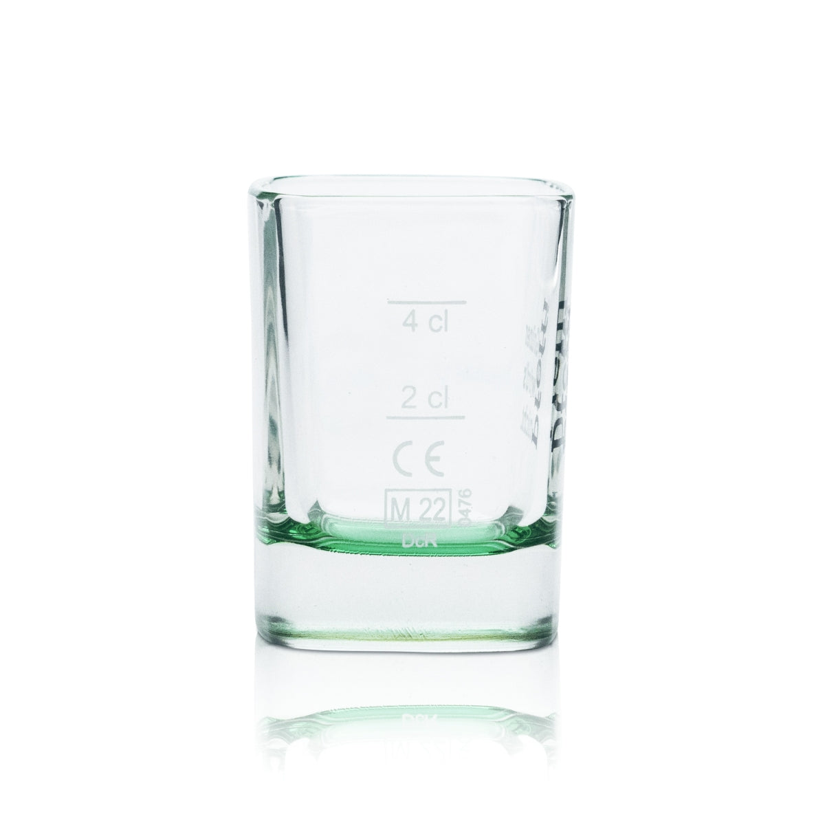 6 bicchierini Pfeffi da 4 cl Bicchierini da liquore Kurze Stamper Nordbrand Verde Menta Kneipe – Vista 3