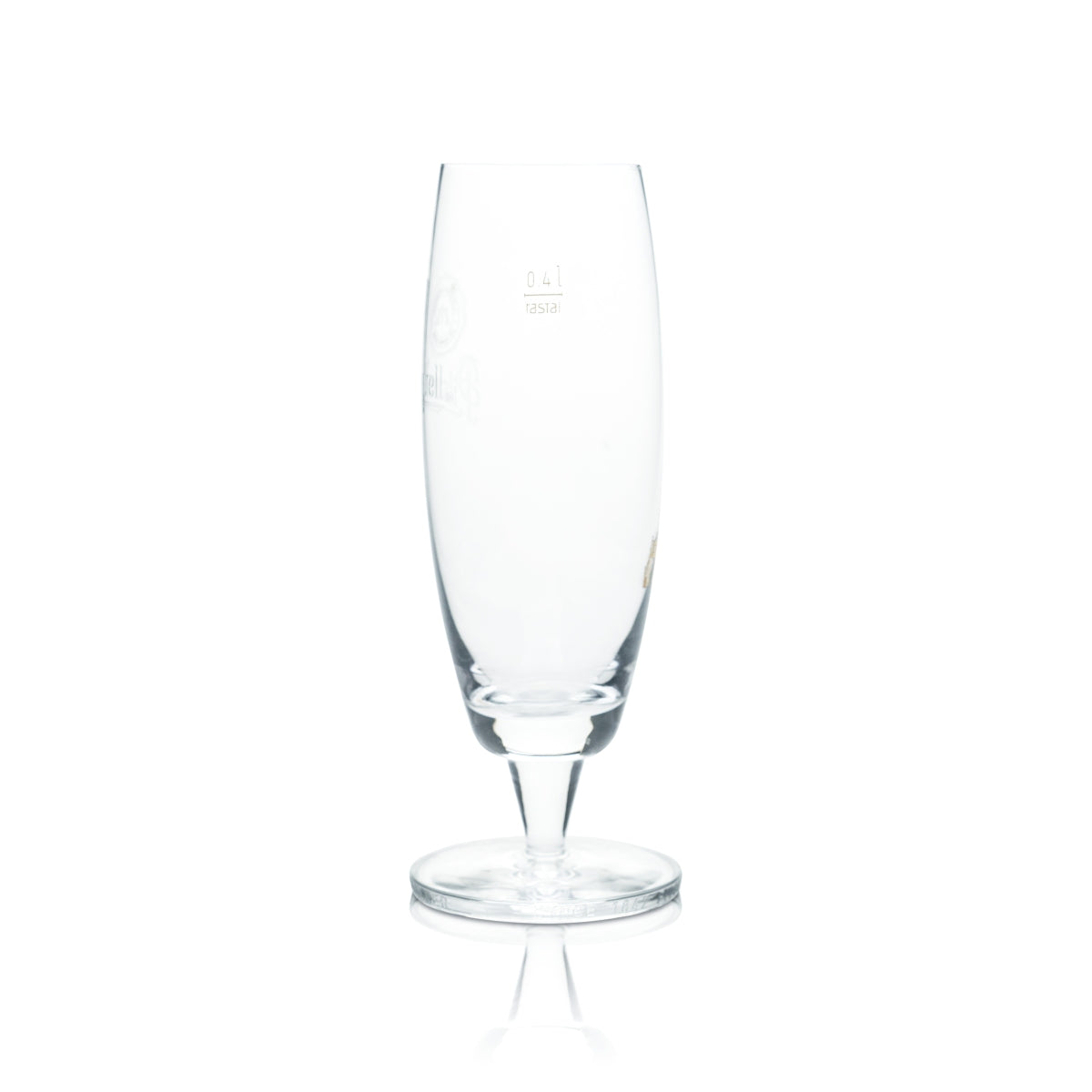 6 bicchieri da birra Pilsener Urquell 0,4 l, forma a tulipano, birrificio, gastronomia, calibrati – Vista 4