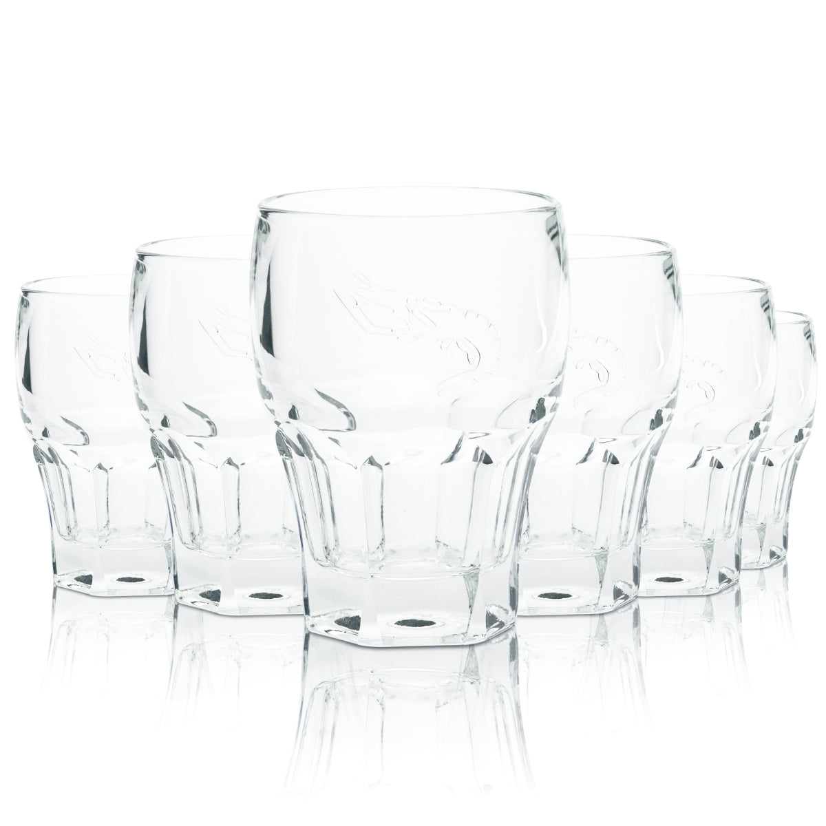 6 bicchieri da cocktail Pitu Cachaca 0,3 l, forma long drink, per mojito e caipirinha, uso professionale