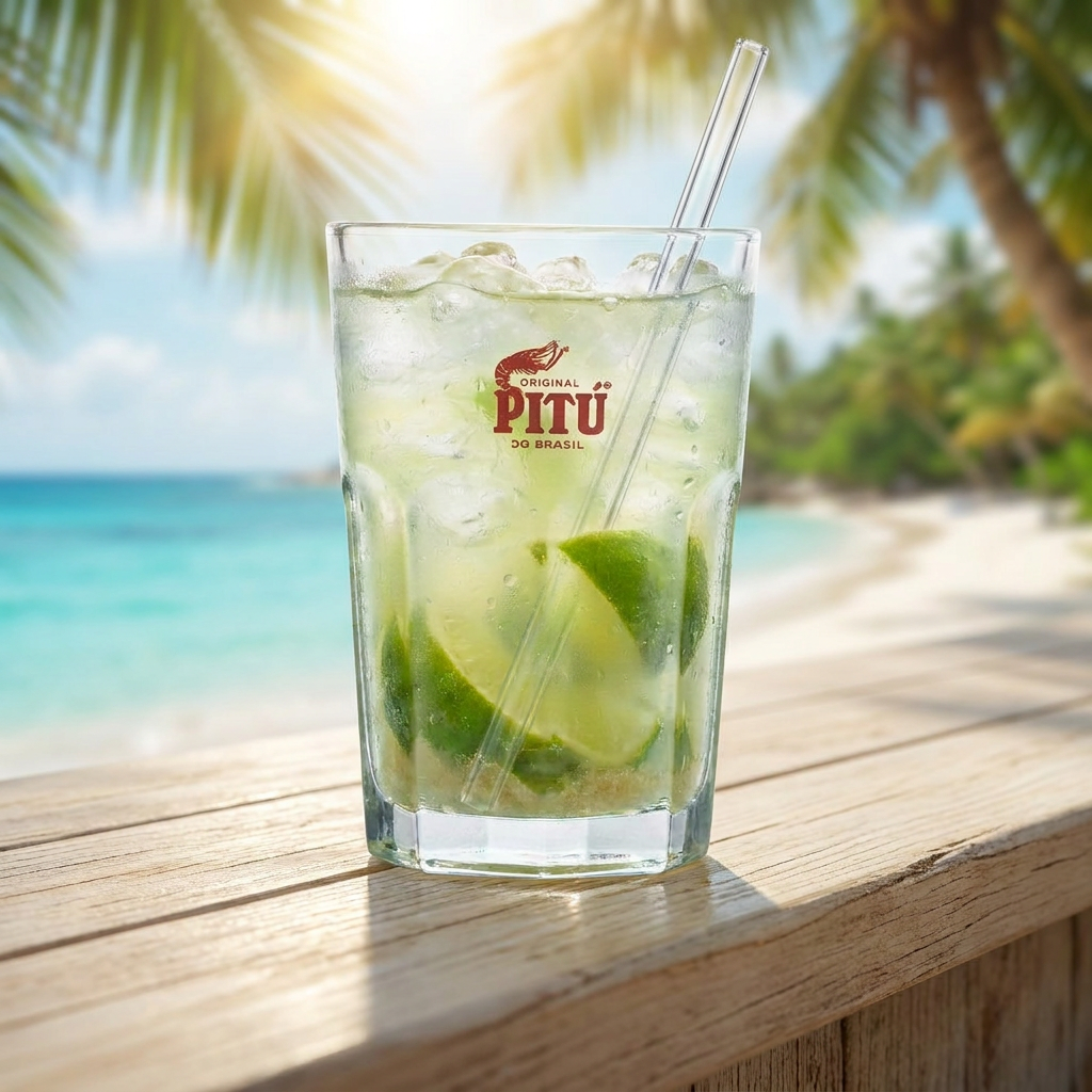 6 bicchieri da cocktail Pitu Cachaca 0,3 l per long drink Caipi Mojito Bar Gastro Rum – Vista 2