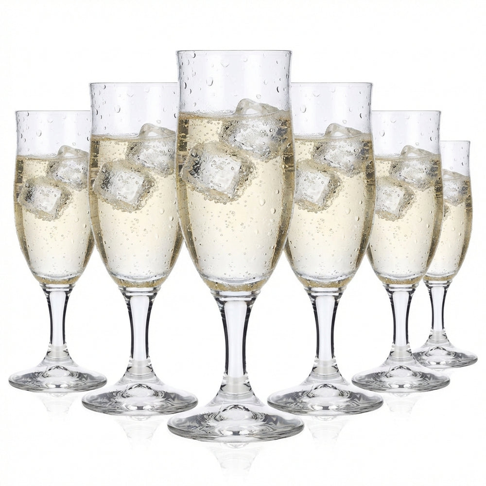 6 bicchieri da spumante PMS Bicchieri a flauto Bicchieri da spumante Calici da spumante 0,1 l