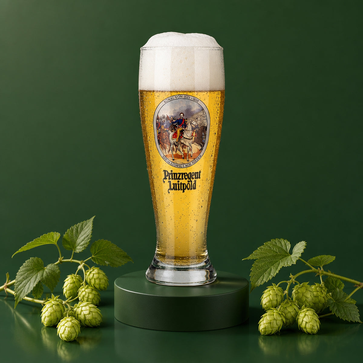 6 bicchieri da birra Prinz Luitpold 0,5 l Bicchiere da birra bianca Prinzregent Luitpold
