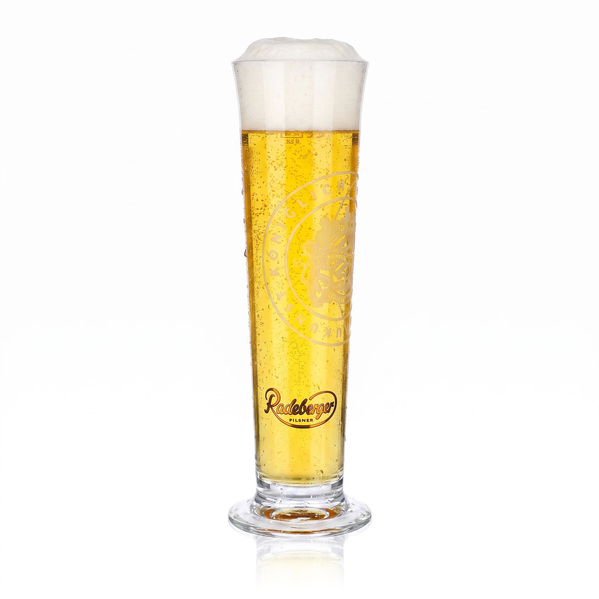 6 bicchieri da birra Radeberger da 0,3 l, modello "Pokal Sahm", arte birraria reale sassone (set da 6) – Vista 2