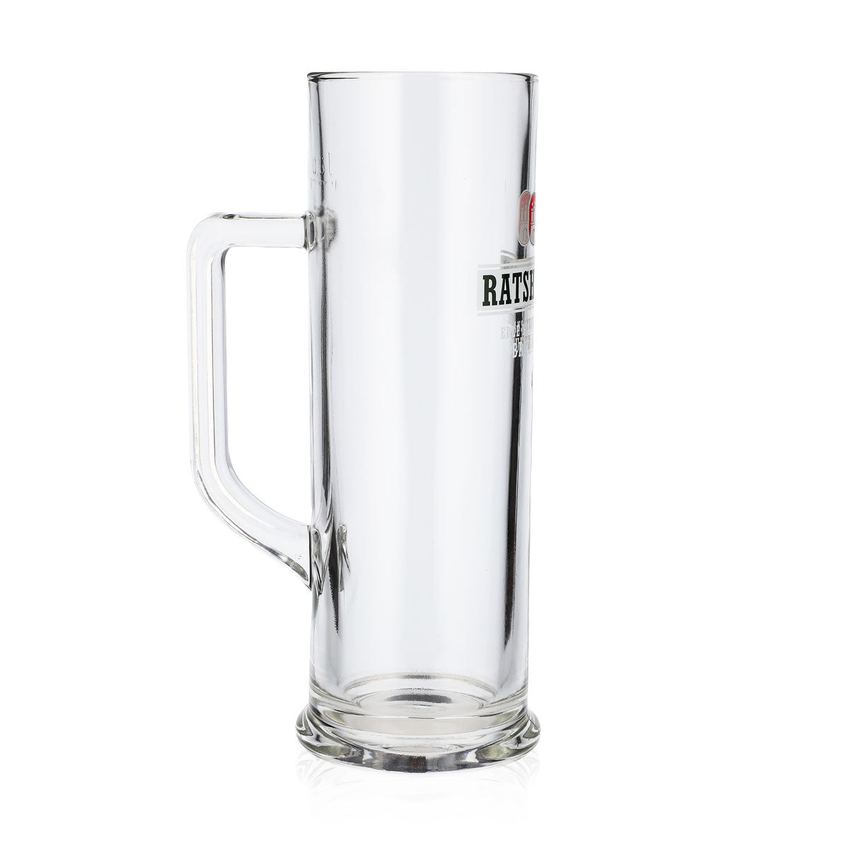 6 bicchieri da birra "Ratsherrn" con logo bianco "Hanseatische" (set da 6) – Vista 4