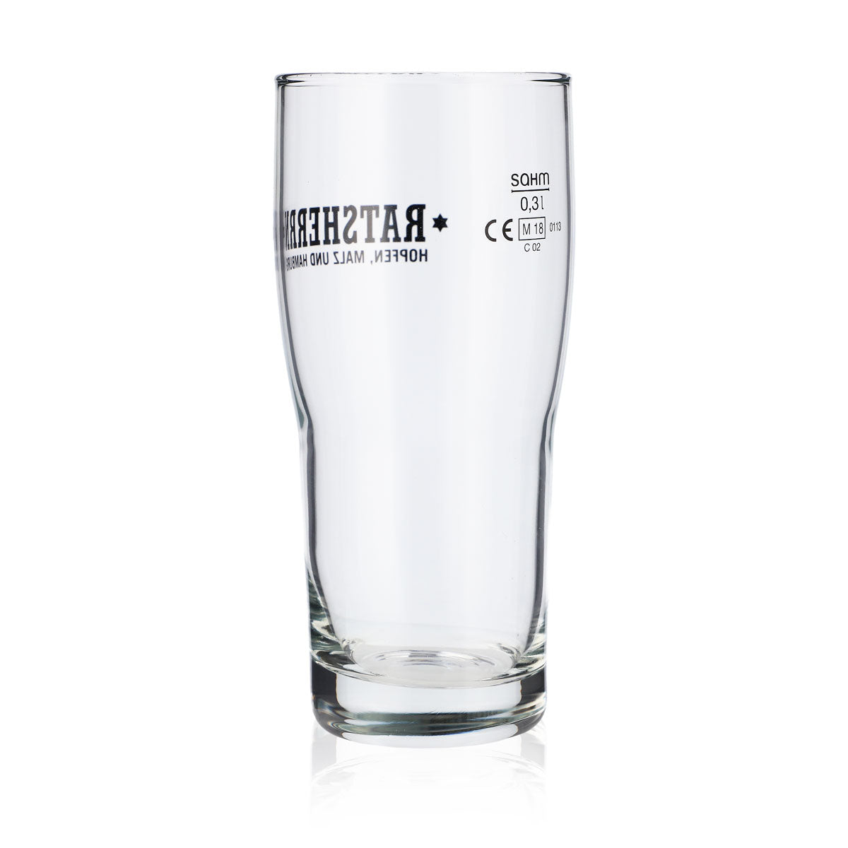 6 bicchieri da birra Ratsherrn Pils da 0,3 l Bicchieri da birra "Brewhouse" Bicchieri esclusivi – Vista 4