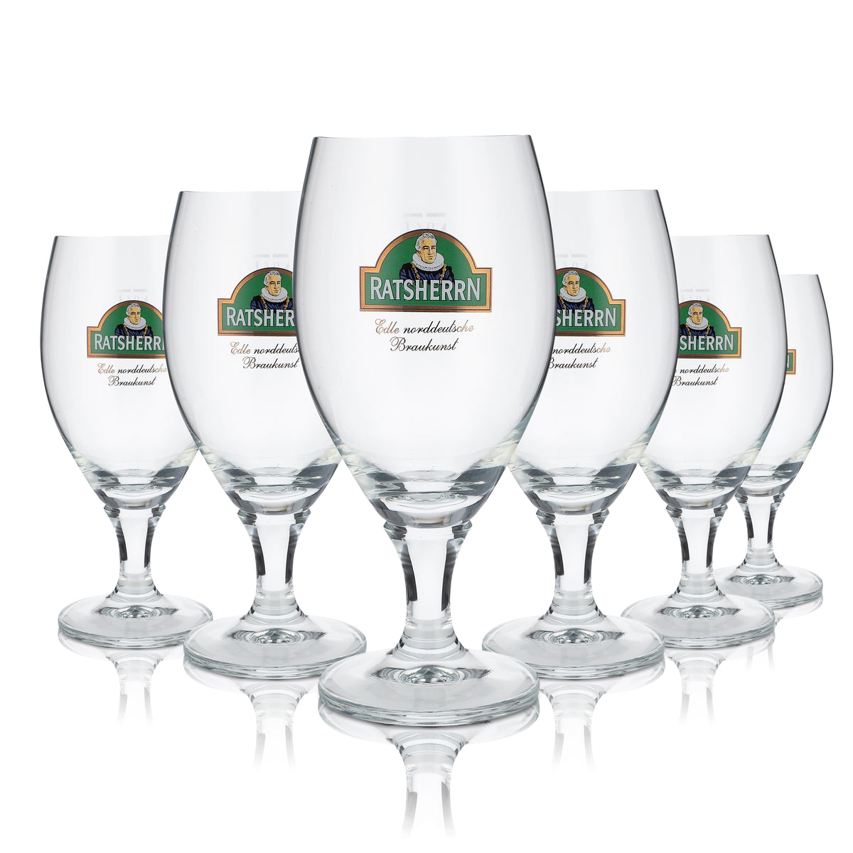6 bicchieri da birra Ratsherrn Pils 0,4 l Bicchieri da birra bicchiere a calice Ritzenhoff – Vista 4