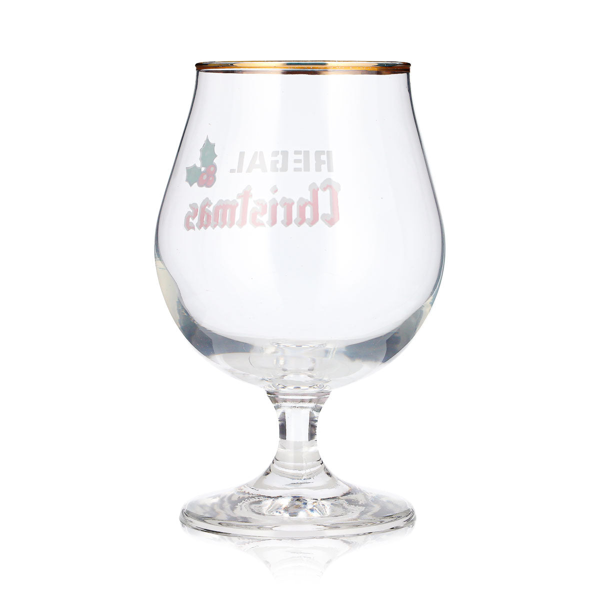Set da 6 bicchieri da birra da 0,5 l "Christmas Pokal" con bordo dorato Durobor (set da 6) – Vista 5