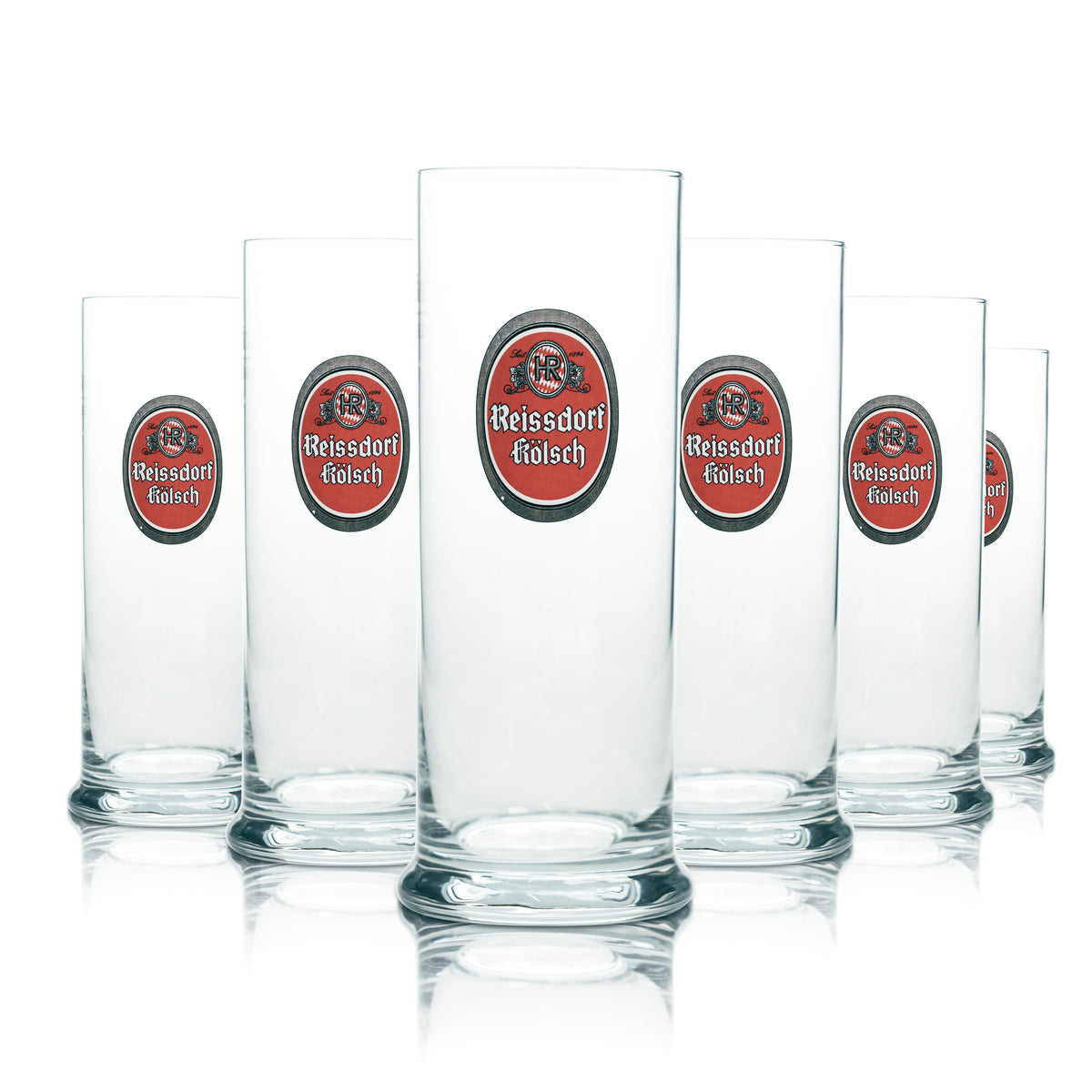 6 bicchieri da birra Reissdorf 0,3 l Kölsch Stange Bicchieri da birra Colonia Kölschglas Birrificio – Vista 4