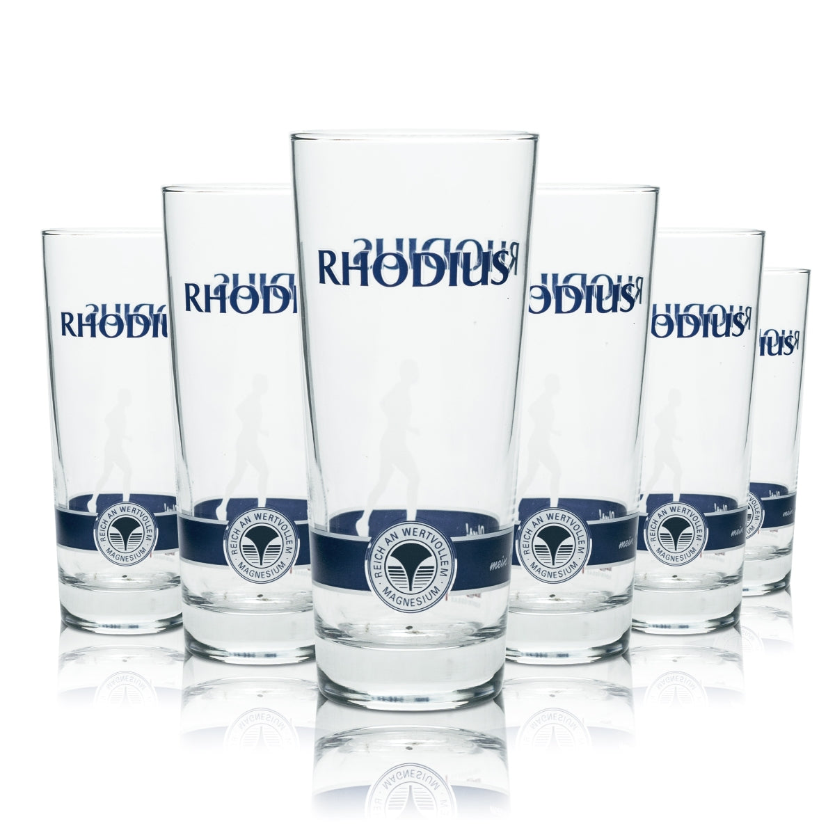 6 bicchieri Rhodius per acqua da 0,2 l esclusivi Walker Bicchieri per acqua minerale Gastro