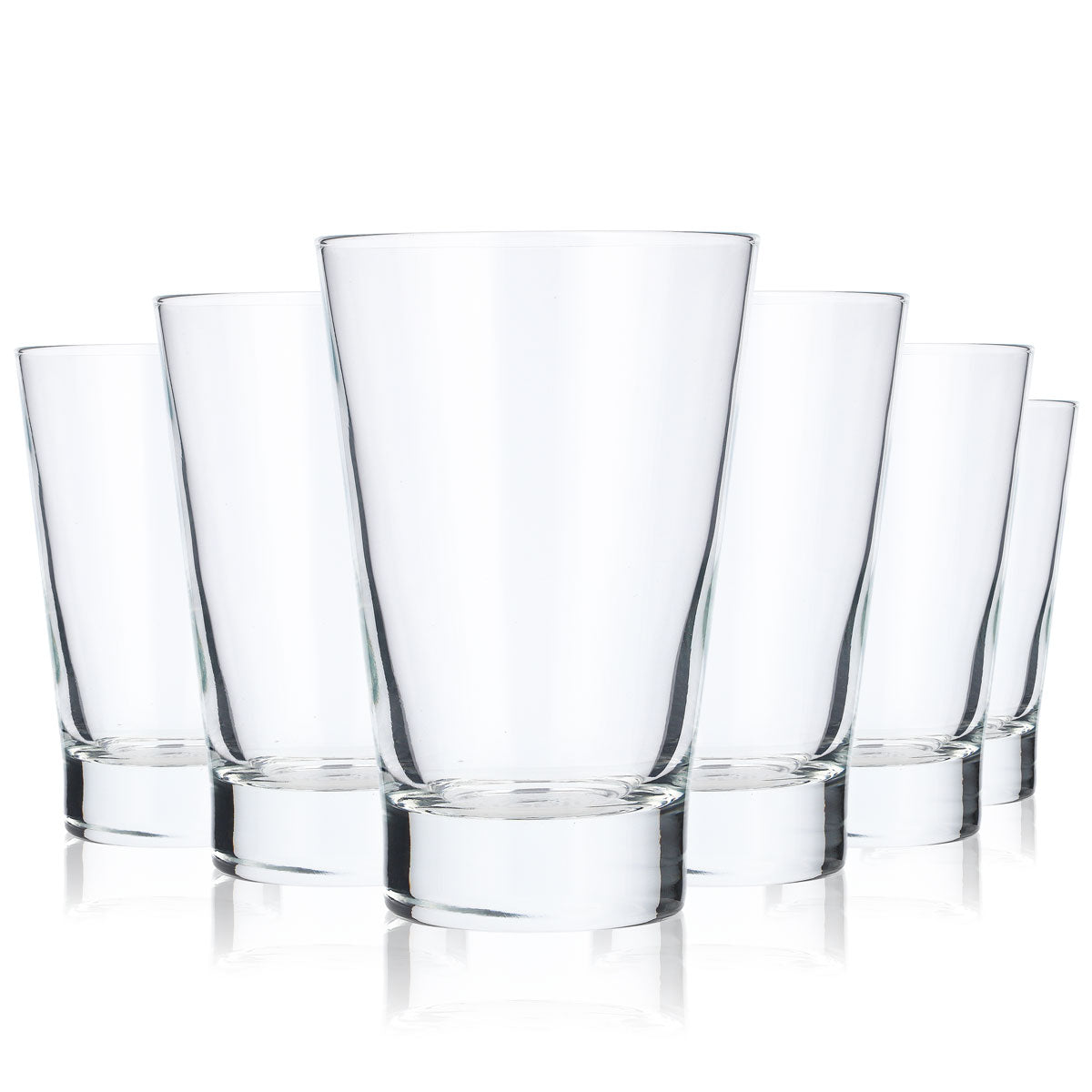 6 bicchieri da acqua Rhodius Bicchieri da acqua 0,29 l Bicchieri a forma di V Scritta sul fondo – Vista 5