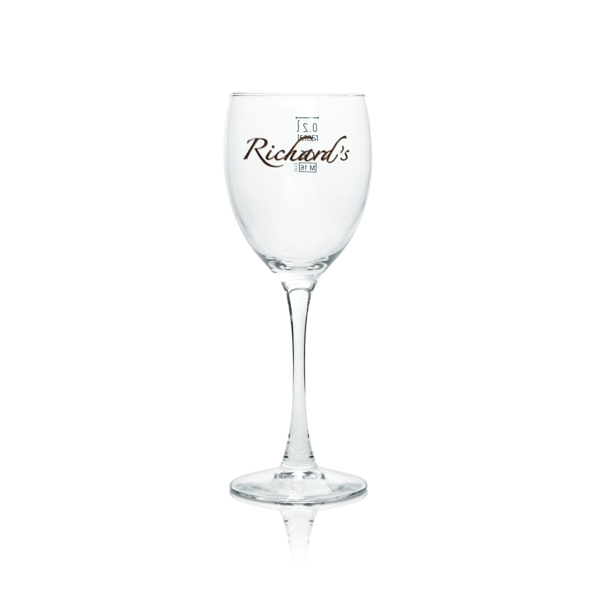 6 bicchieri da vino bianco Richard's 0,2 l calice con stelo bicchieri da cocktail long drink bar – Vista 2