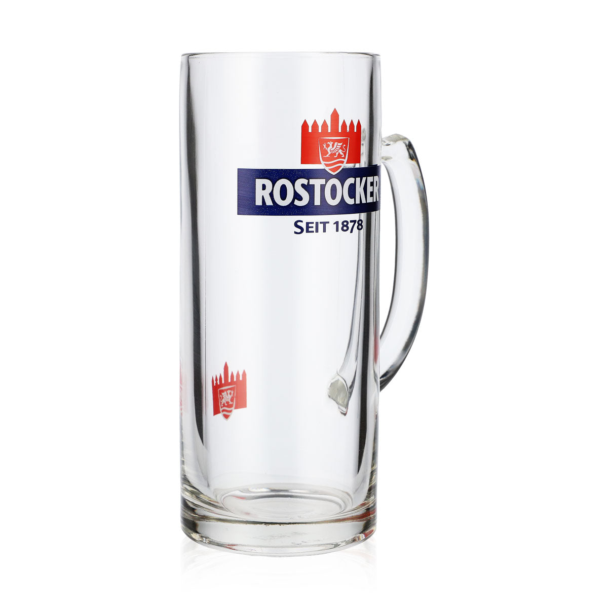 6 boccali da birra Rostocker Bier Glas Krug da 0,5 l Exclusiv-Gutsherren Seidel Rastal – Vista 3