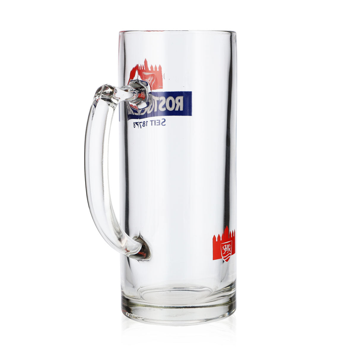 6 boccali da birra Rostocker Bier Glas Krug da 0,5 l Exclusiv-Gutsherren Seidel Rastal – Vista 5