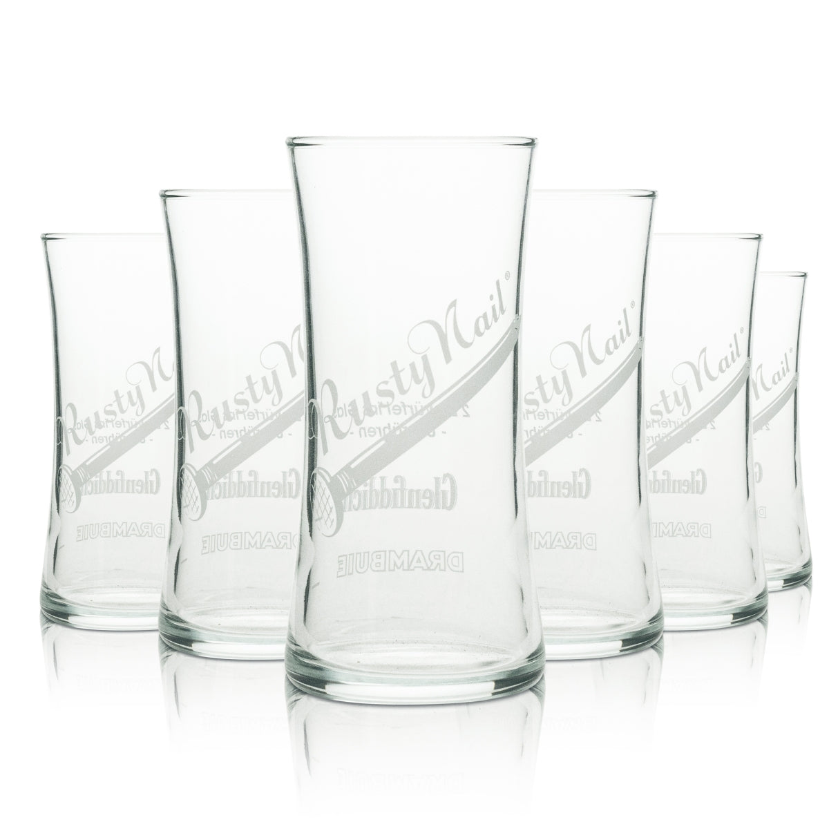 6 bicchieri da whisky Rusty Nail esclusivi Soltau 0,2 l rastal