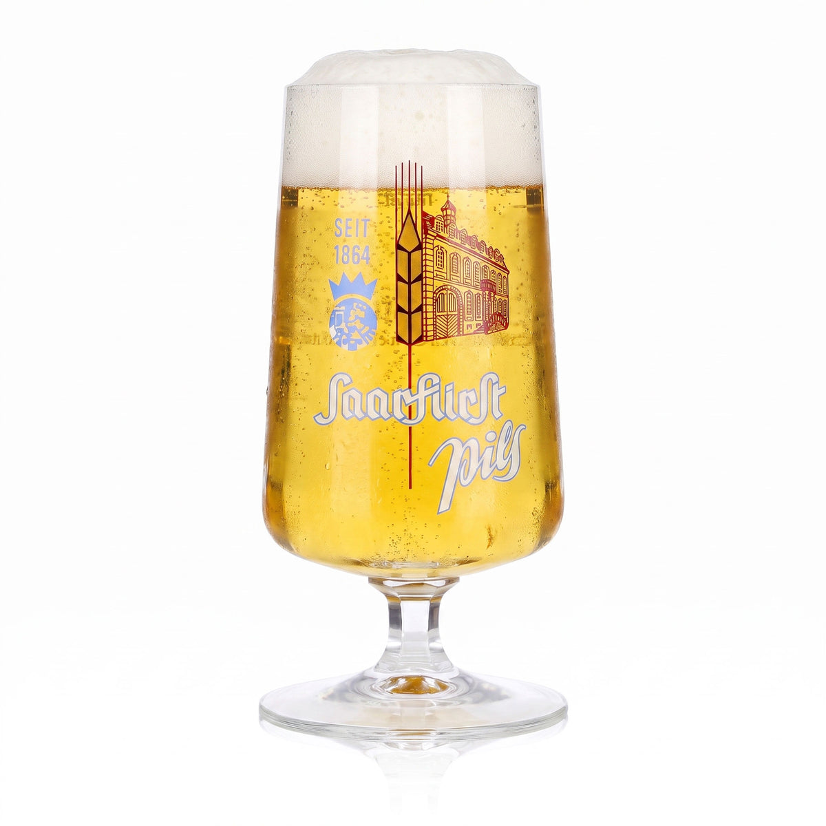 6 bicchieri da birra "Saarfürst" da 0,25 l a forma di coppa (set da 6) – Vista 2