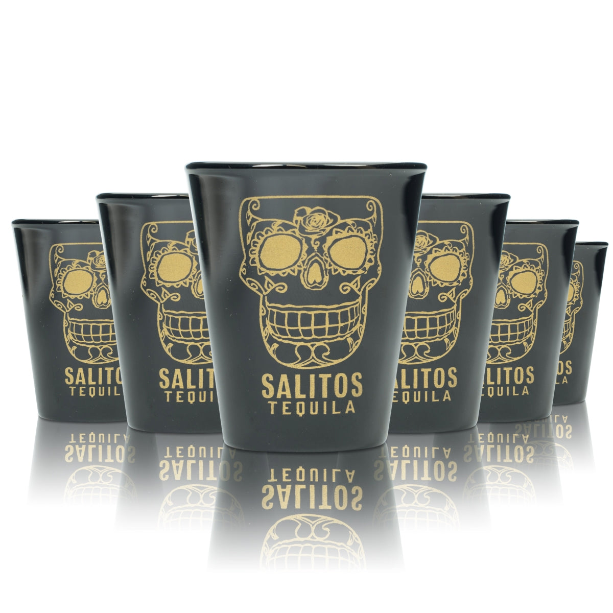 6 bicchieri da birra Salitos 2 cl Stamper Shot Bicchieri da superalcolici Tequila Panama