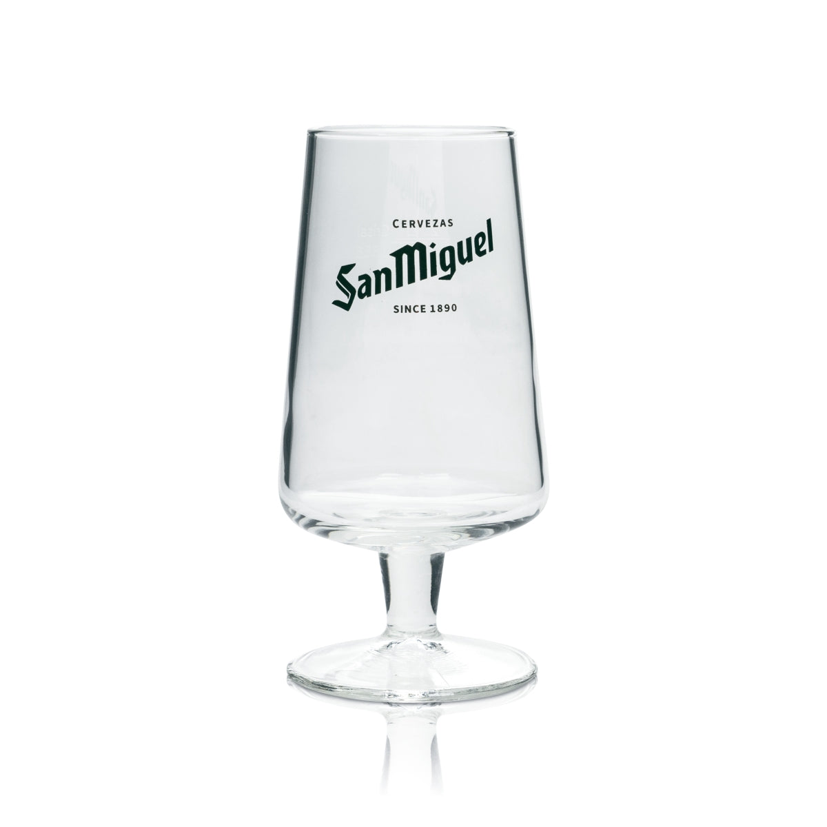 6 bicchieri da birra San Miguel 0,2 l, forma a tulipano, Spagna, vacanze, birra speciale – Vista 3