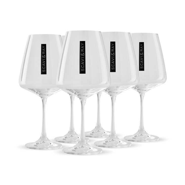 6 bicchieri da spumante Scavi & Ray 0,2 l bicchieri da vino Prosecco Champagne Friz rosso bianco