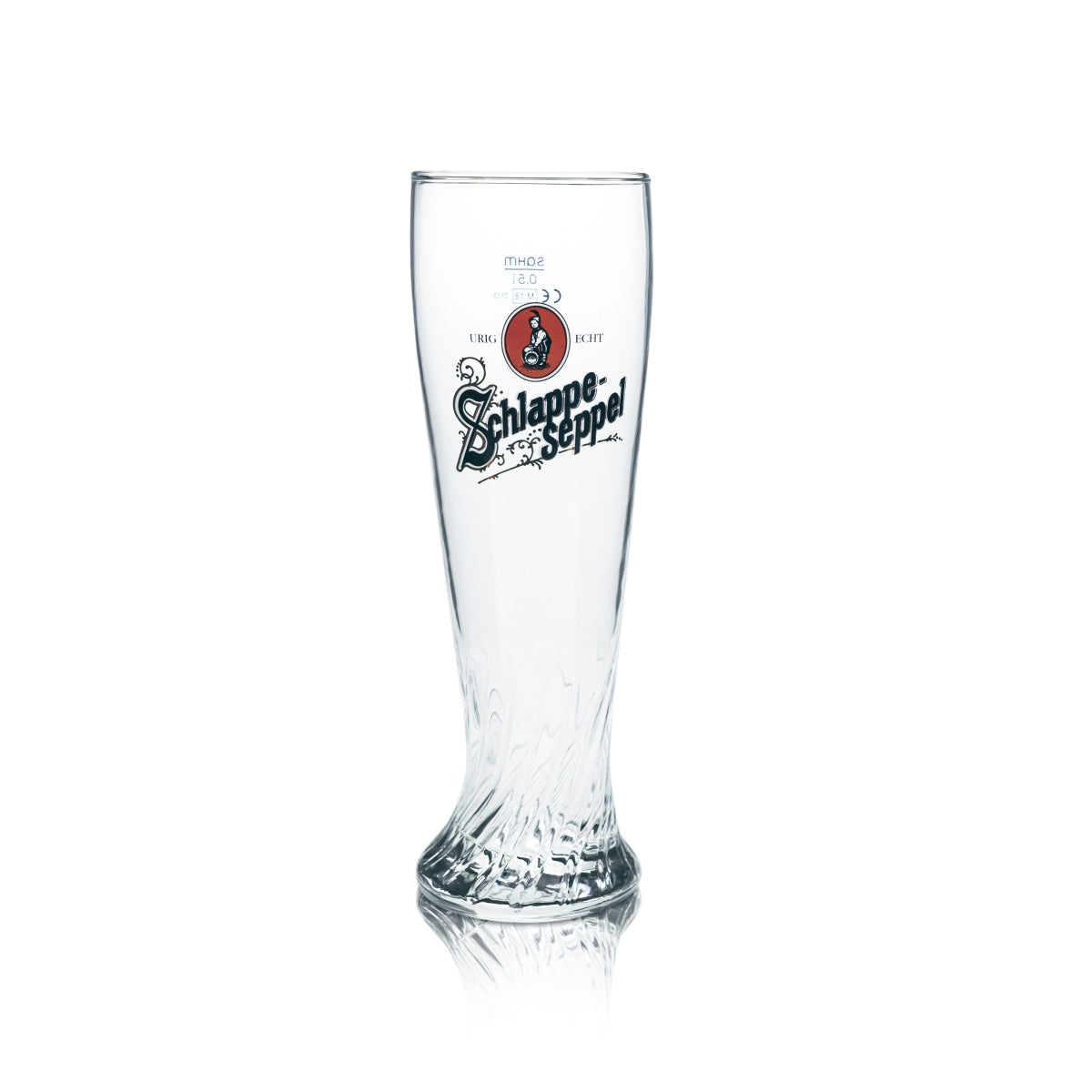 6 bicchieri da birra Schlappeseppel 0,5 l per birra di frumento bianca con lievito, bicchieri da birra Gastro Bräu – Vista 2