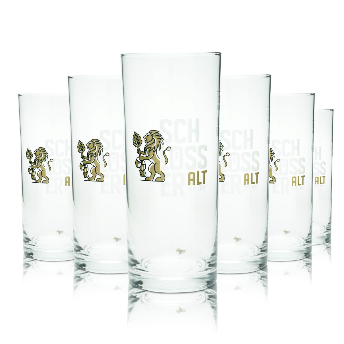 6 bicchieri Alt Bierglas 0,3 l Willi Becher Premium Düsseldorfer Brauerei