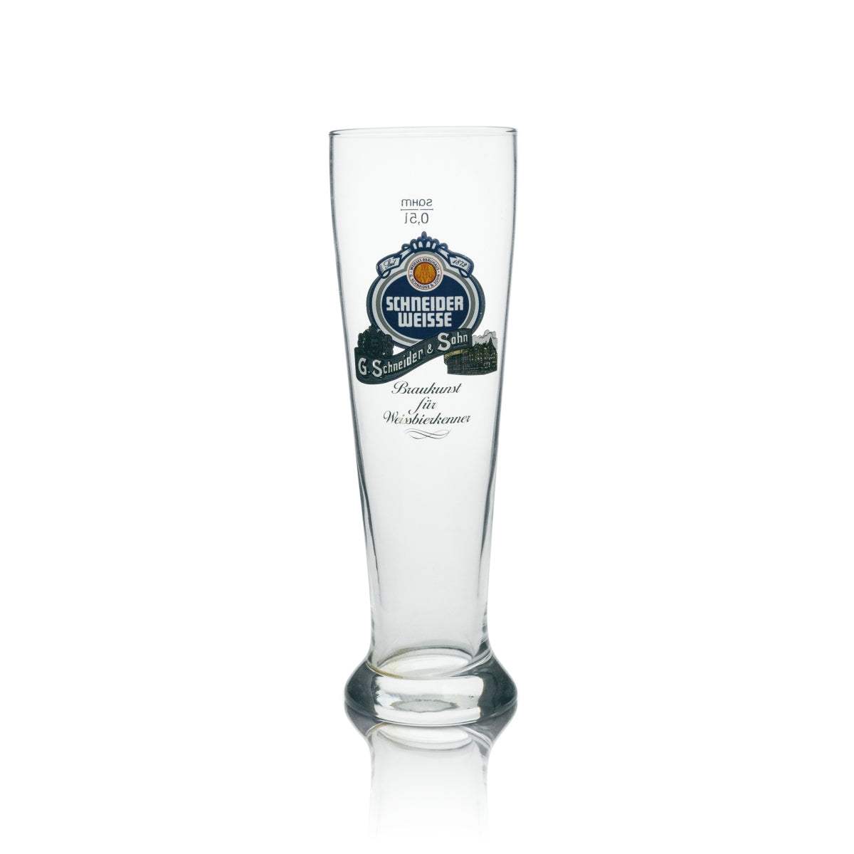 6 bicchieri Schneider Weisse Bier Braukunst per intenditori di birra bianca 0,5 l Sahm – Vista 2