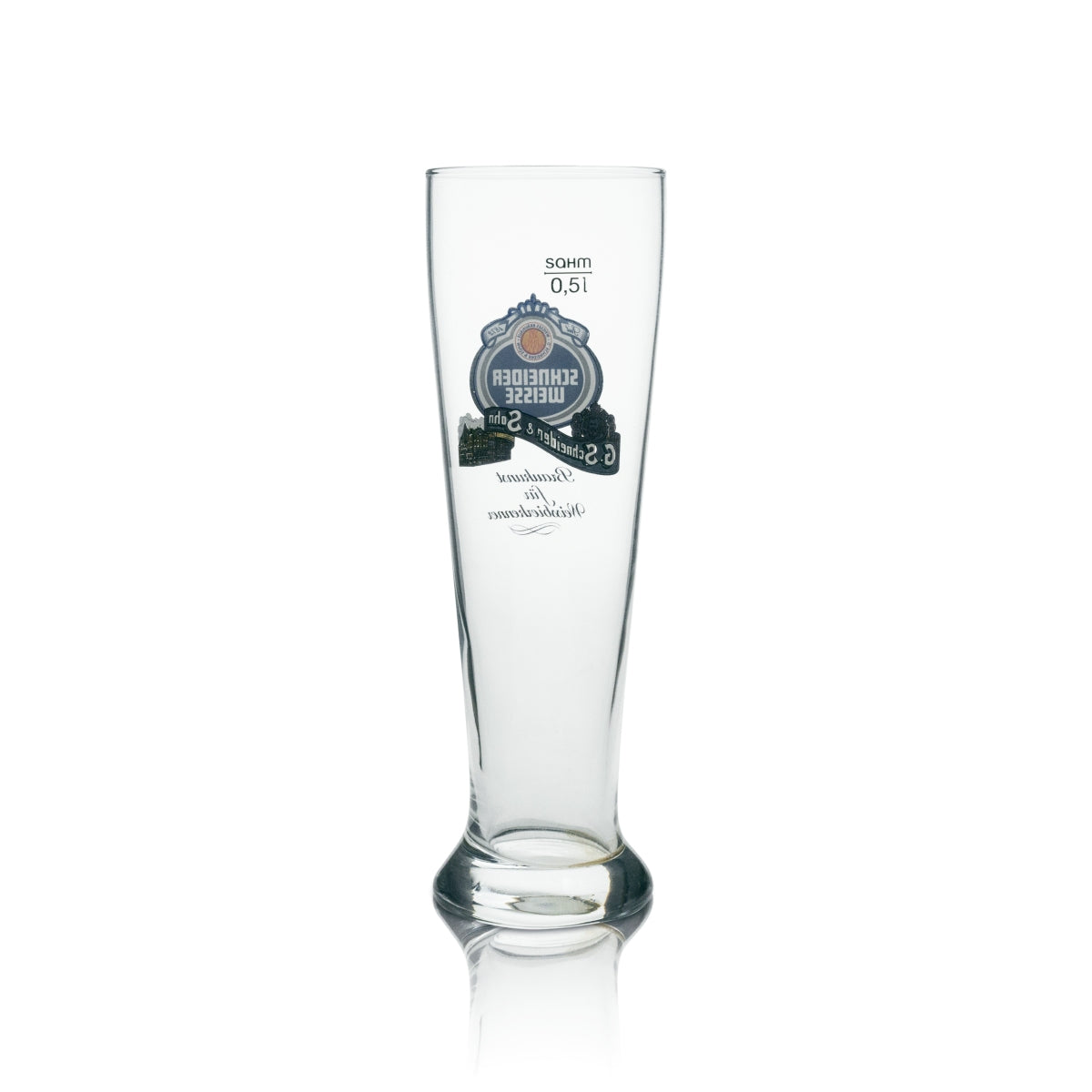 6 bicchieri Schneider Weisse Bier Braukunst per intenditori di birra bianca 0,5 l Sahm – Vista 3