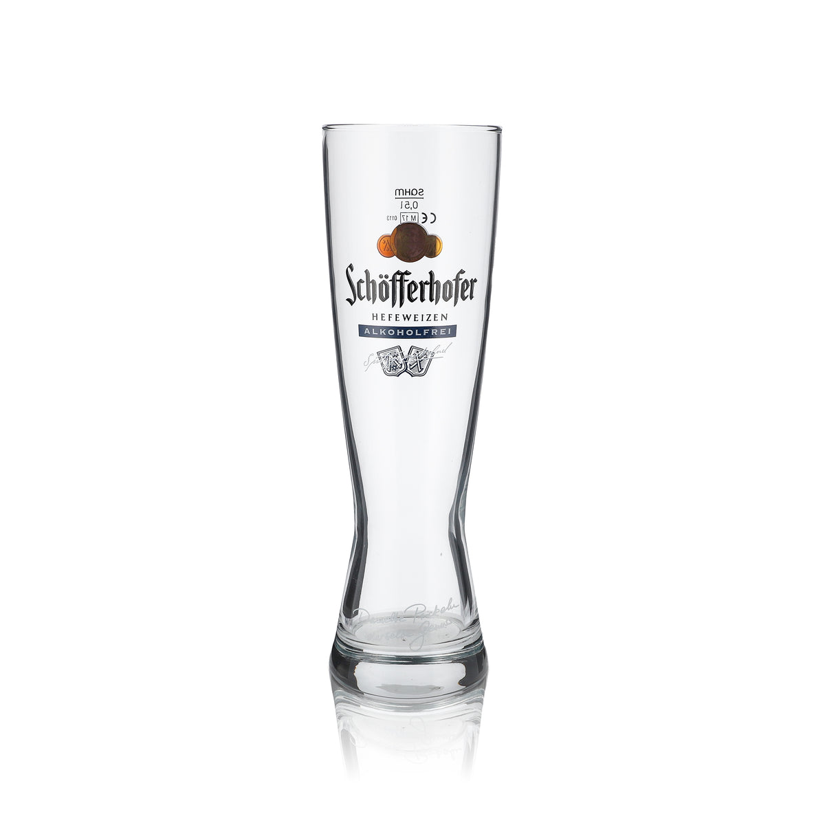6 bicchieri Schöfferhofer da 0,5 l per birra bianca Hefeweizen analcolica Set birrificio – Vista 3
