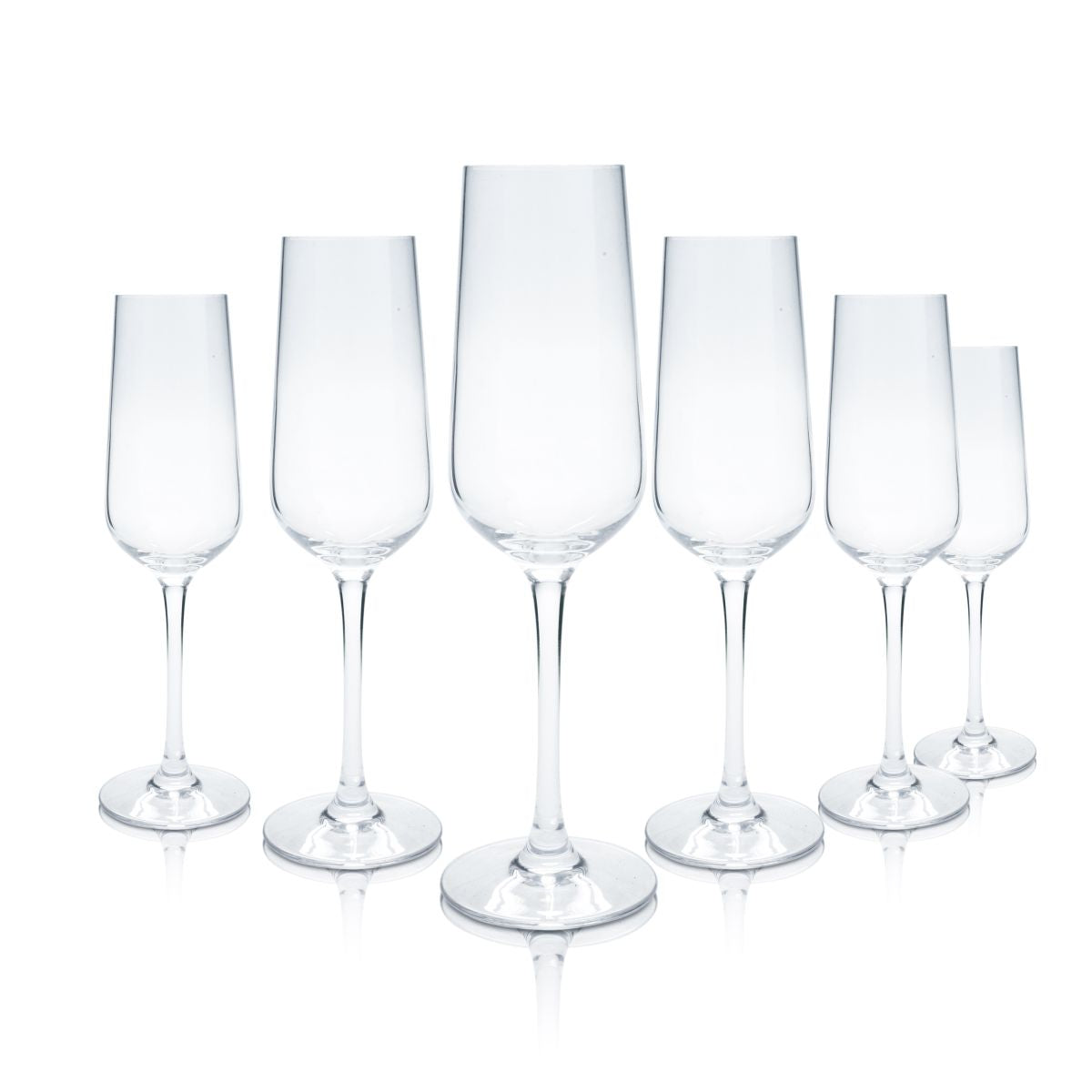 6 bicchieri da spumante Champagne 0,16 l Flûte Calici Cabernet Chef & Sommelier