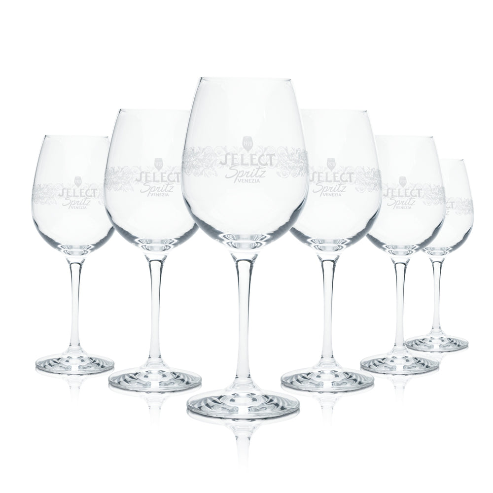 6x Select Spritz Venezia Bicchiere a stelo 0,4 l Bicchieri da vino, cocktail, long drink Secco Bar