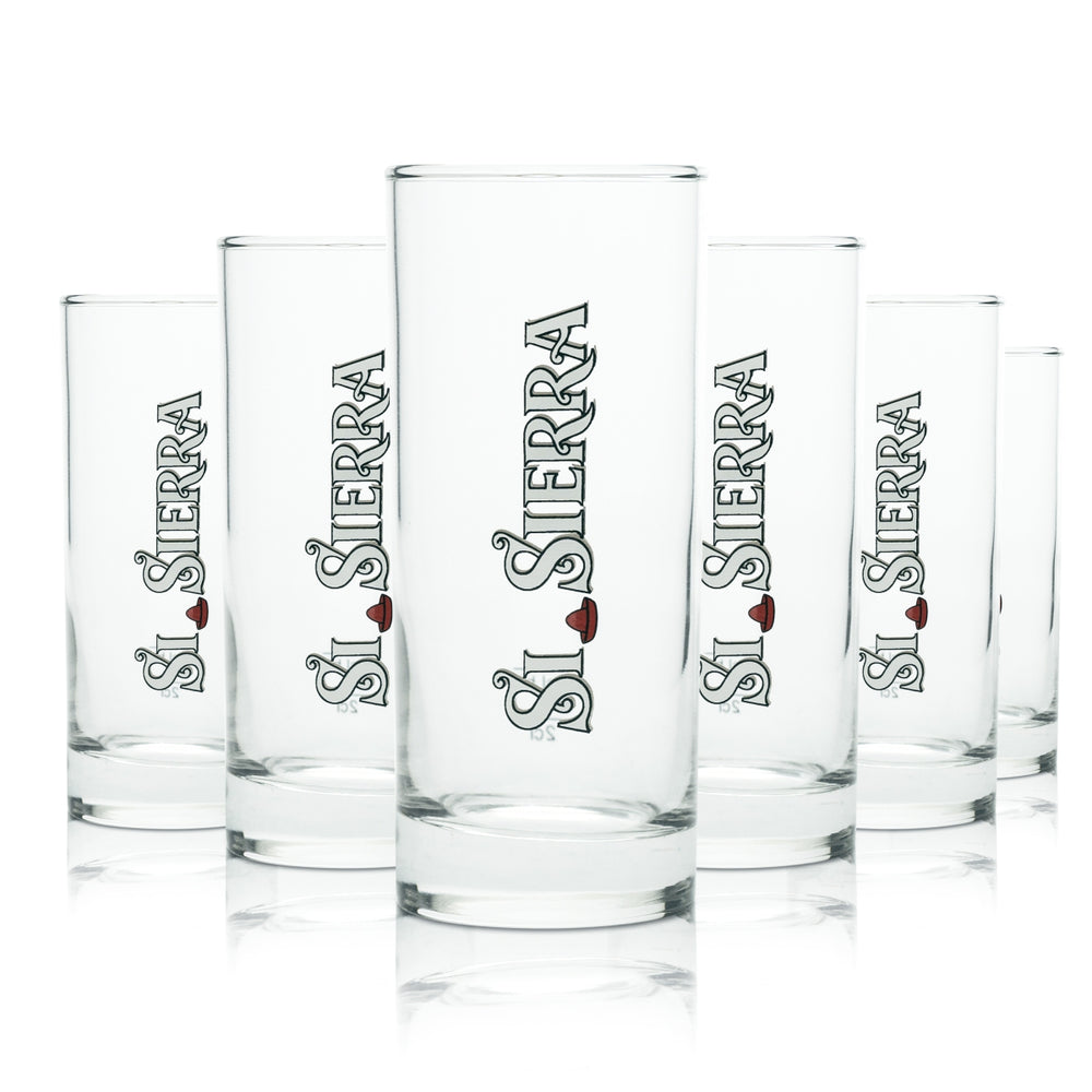 6 bicchieri da tequila Sierra 0,2 l bicchieri da cocktail long drink Sunrise Gastro Bar