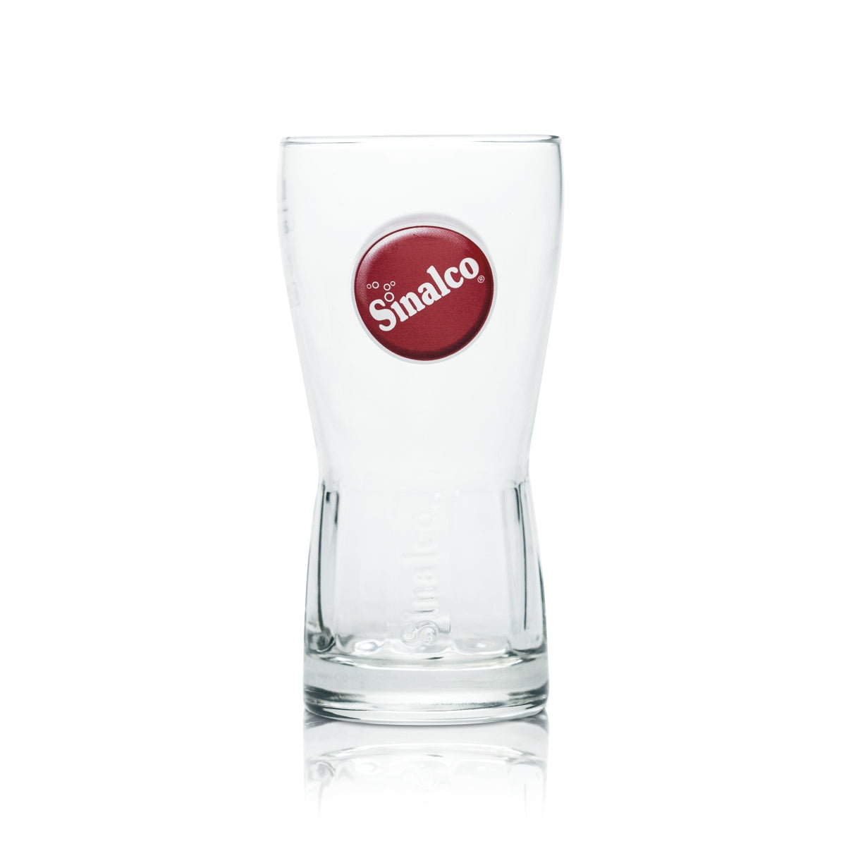 6 bicchieri Sinalco da 0,2 l con rilievo e contorno, bibite analcoliche, gastronomia, calibrati – Vista 2