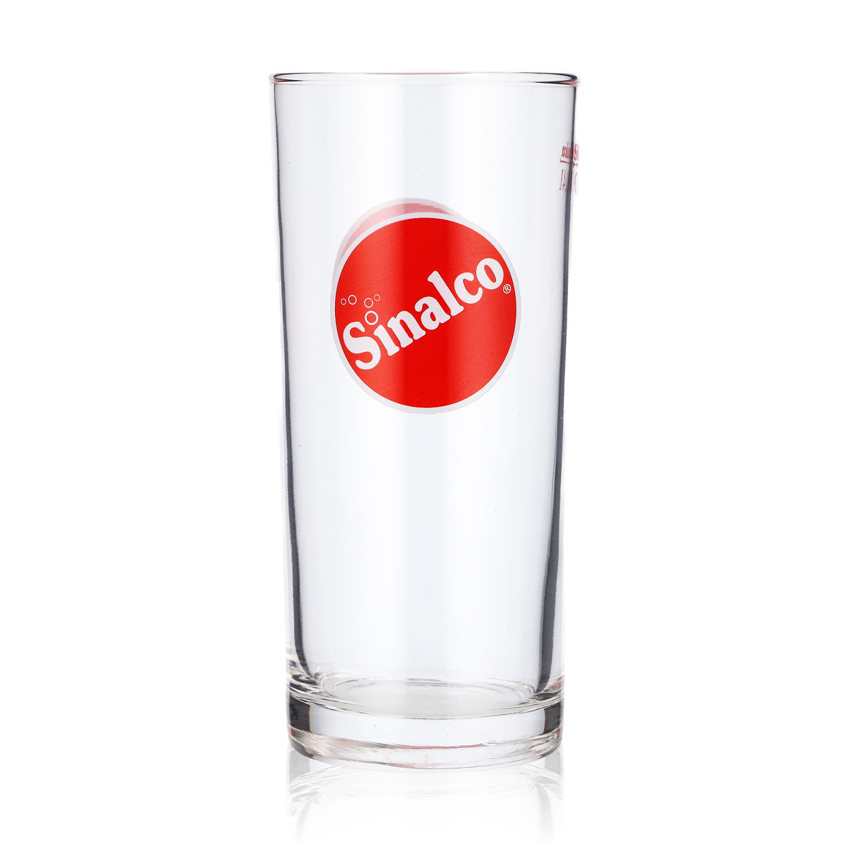 6 bicchieri da bibita Sinalco in vetro Limoglas 0,4 l Solo logo immagine – Vista 2
