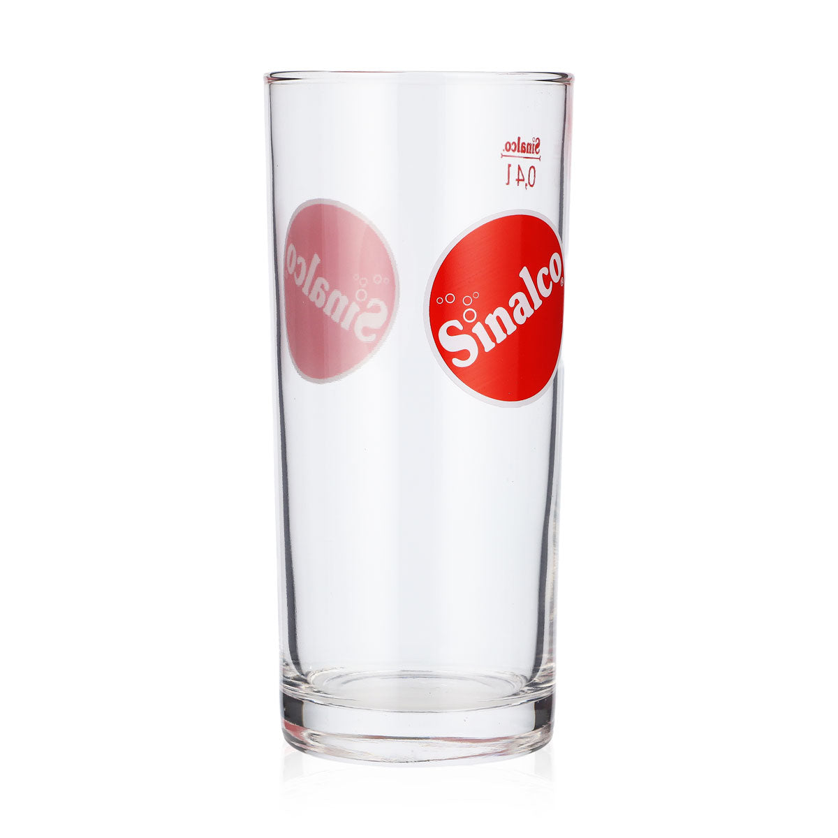 6 bicchieri da bibita Sinalco in vetro Limoglas 0,4 l Solo logo immagine – Vista 3