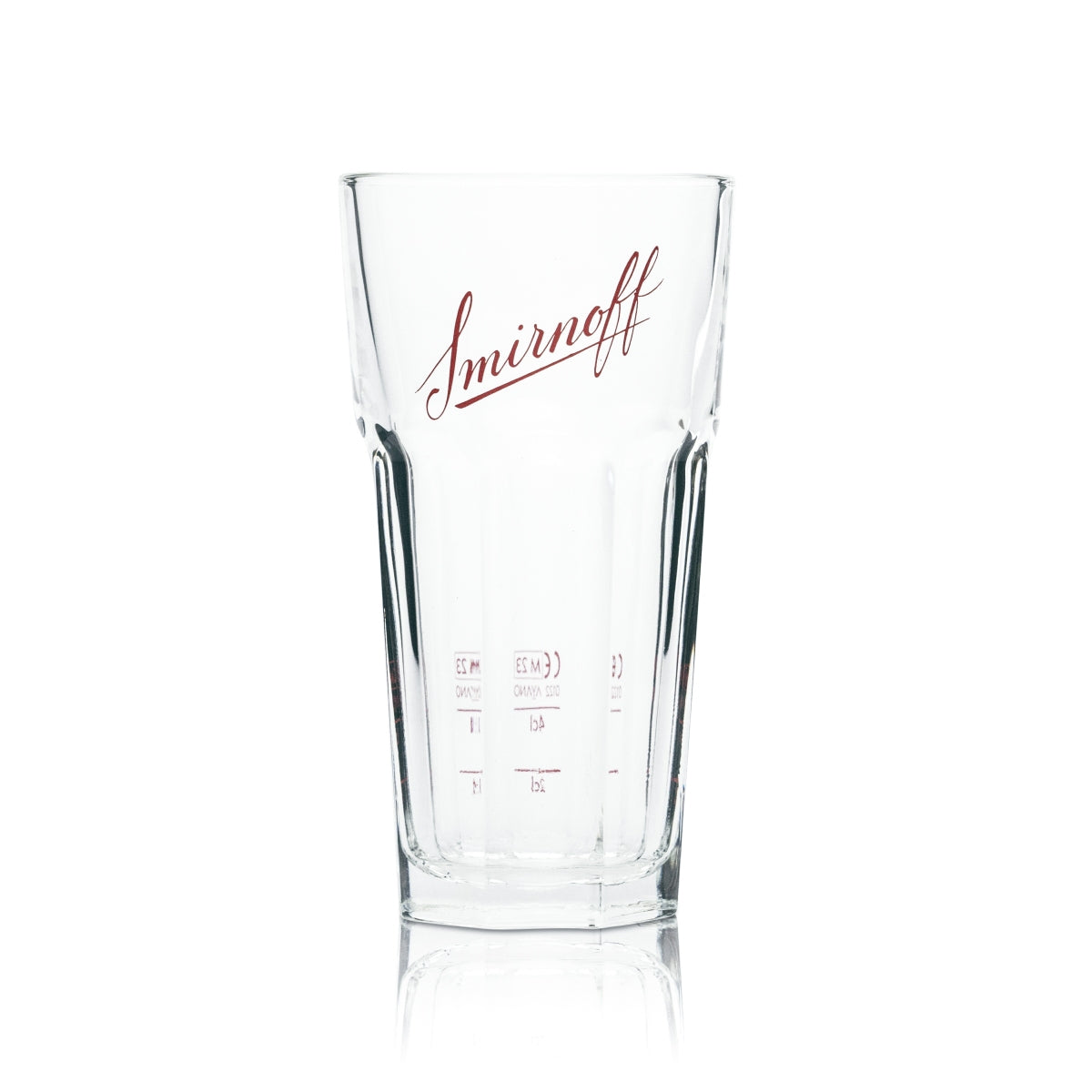 6 bicchieri da long drink Smirnoff 0,25 l, bicchieri sagomati, bicchieri da cocktail Vodka Gastro Club – Vista 2