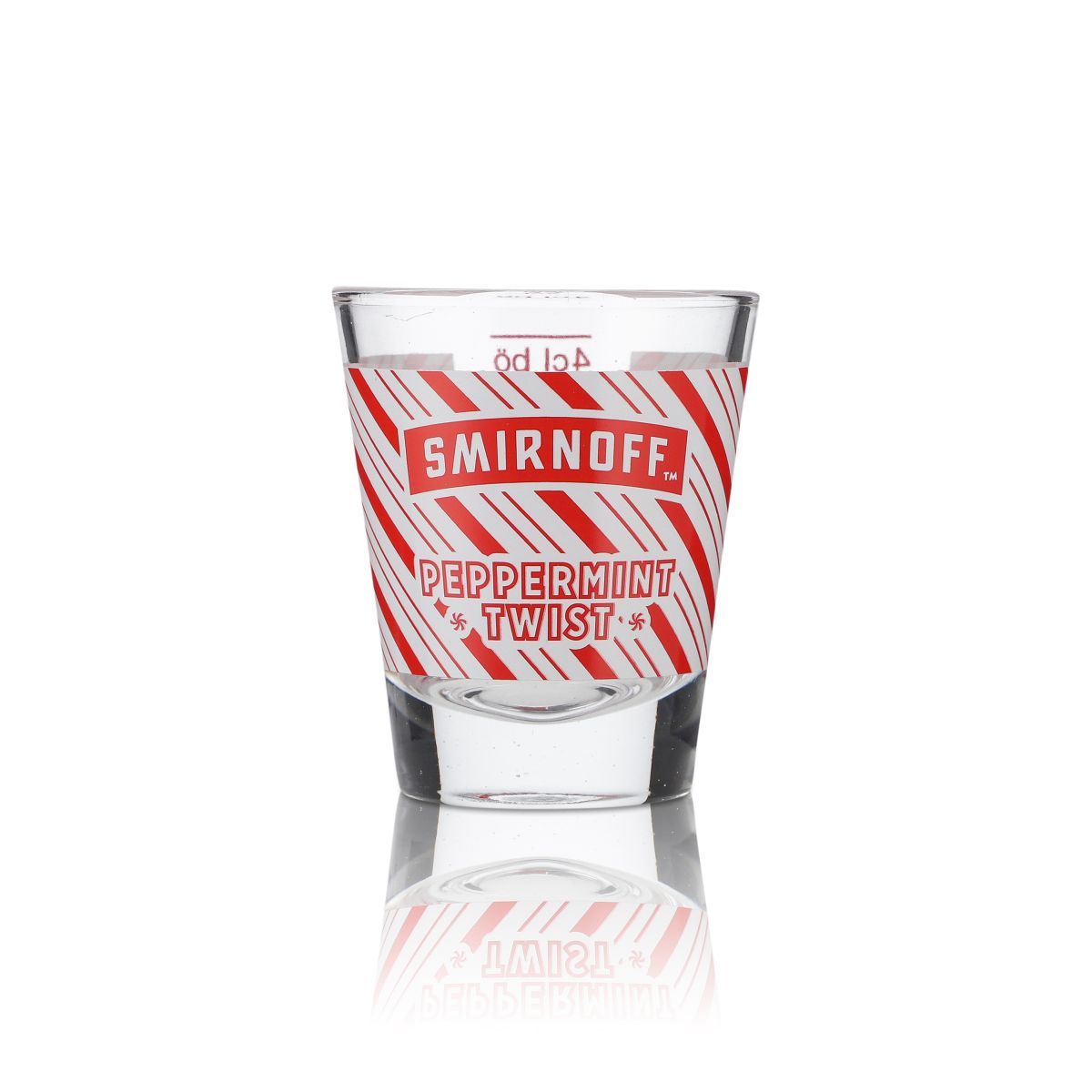 6x Smirnoff Vodka Bicchierino da shot Stamper 2 cl 4 cl "Pepermint Twist" – Vista 2