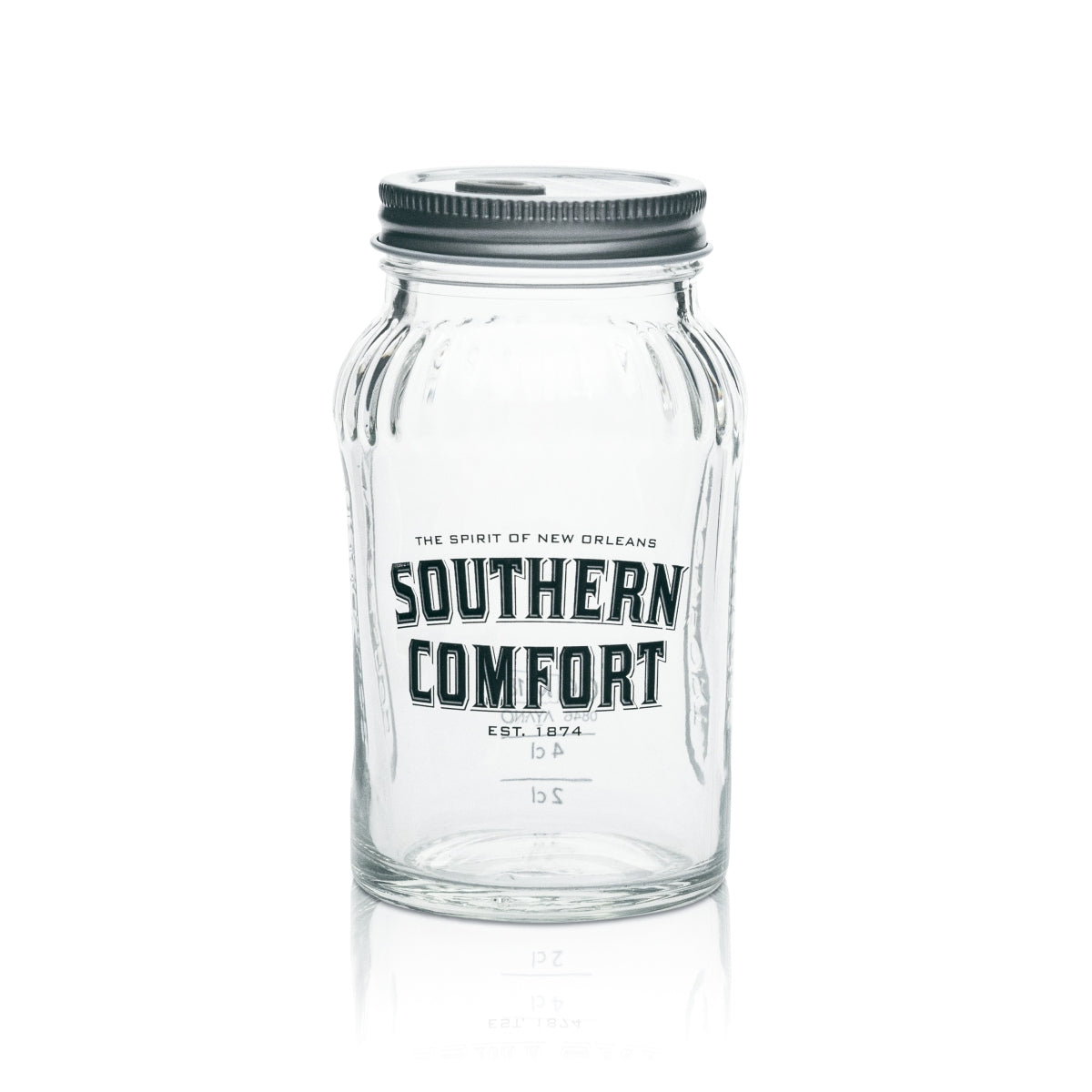 6 bicchieri Southern Comfort Mason Jar 0,33 l CON coperchio Bicchieri da cocktail long drink – Vista 2