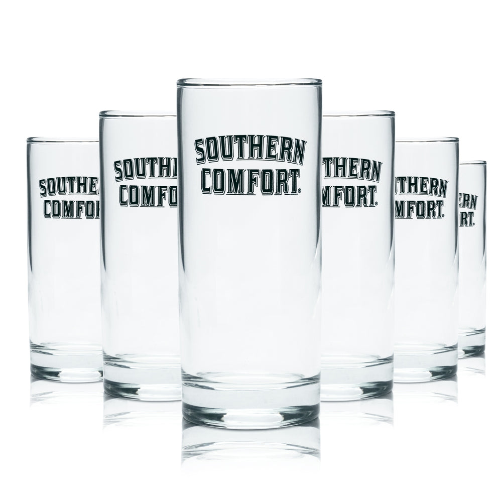 6 bicchieri da whisky Southern Comfort 0,2 l bicchieri tumbler bicchieri da bar