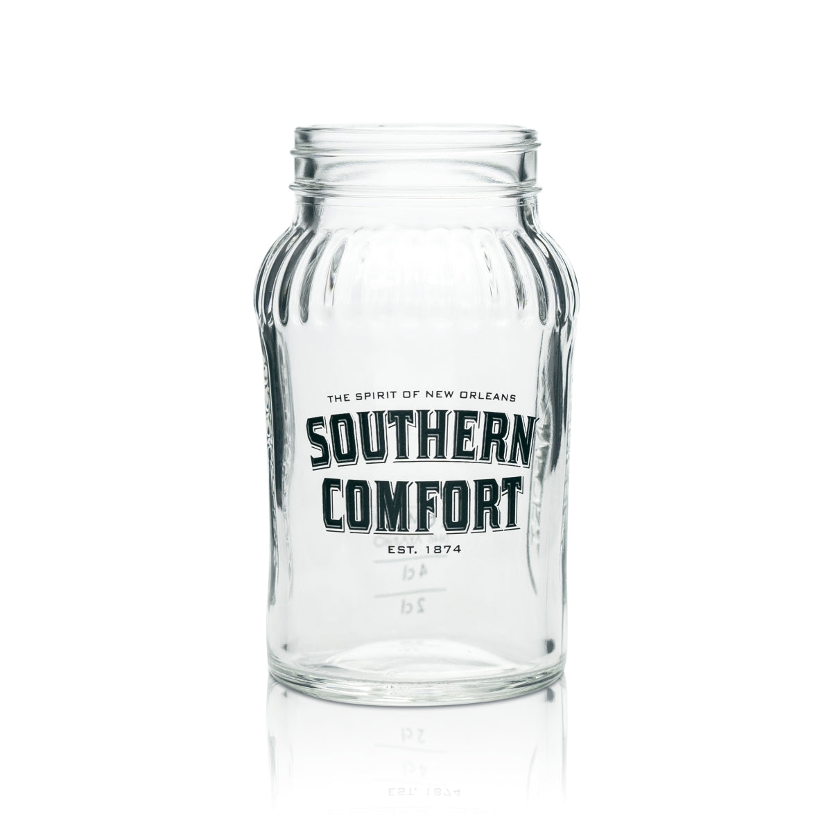 6 bicchieri da whisky Southern Comfort Mason Jar 330 ml con tappo a vite Longdrink – Vista 2