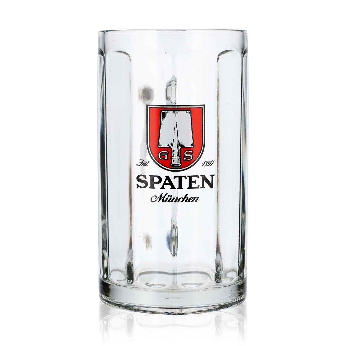 6 bicchieri da birra a forma di vanga da 0,5 l "München" color crema (set da 6) – Vista 2