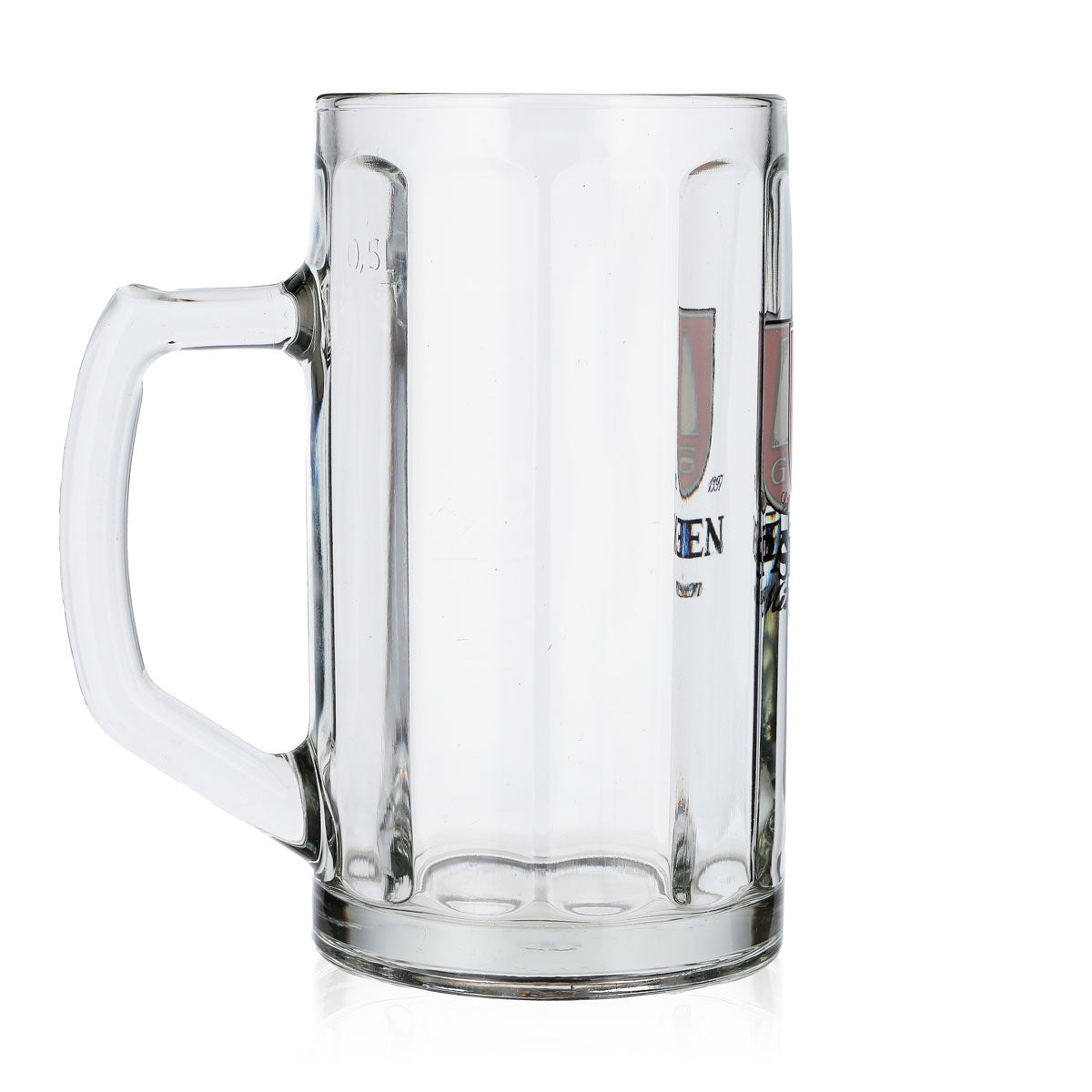 6 bicchieri da birra a forma di vanga da 0,5 l "München" color crema (set da 6) – Vista 4